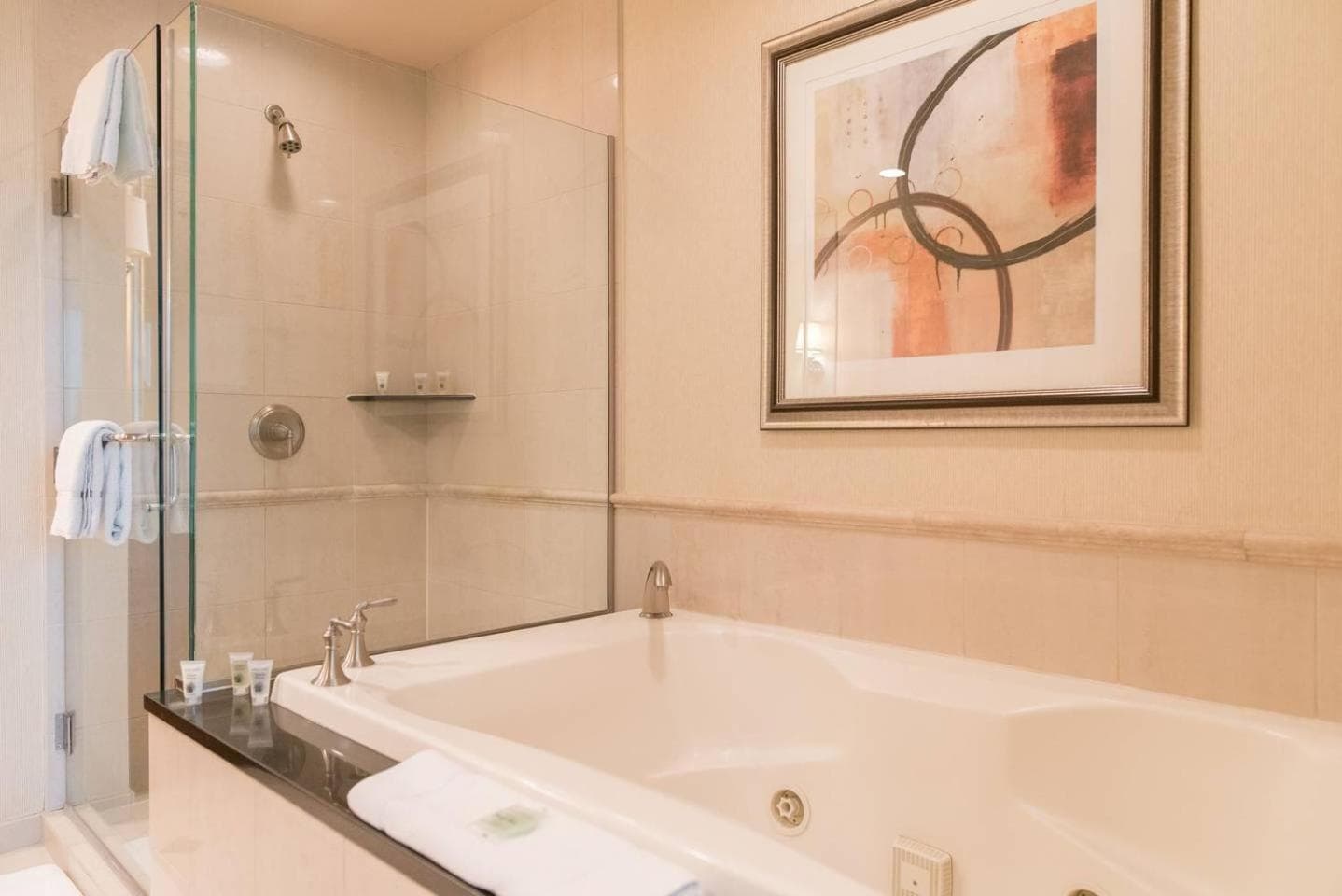 Verdadera suite de 1 dormitorio con balcón y vista al Strip en MGM Signature — 21