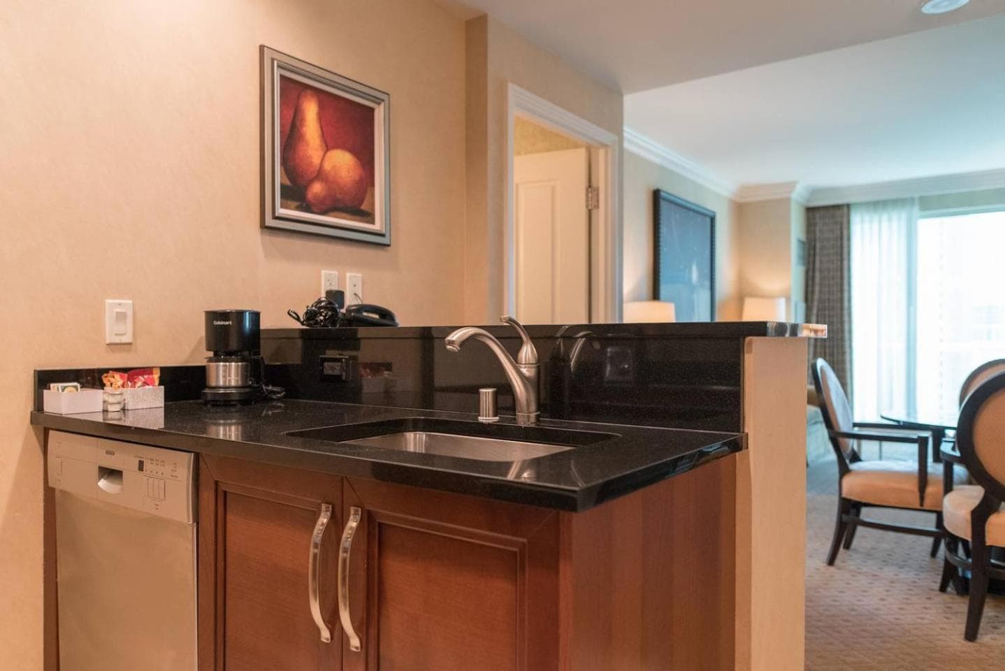 True 1BR Balcony Suite with Strip View at MGM Signature — 20