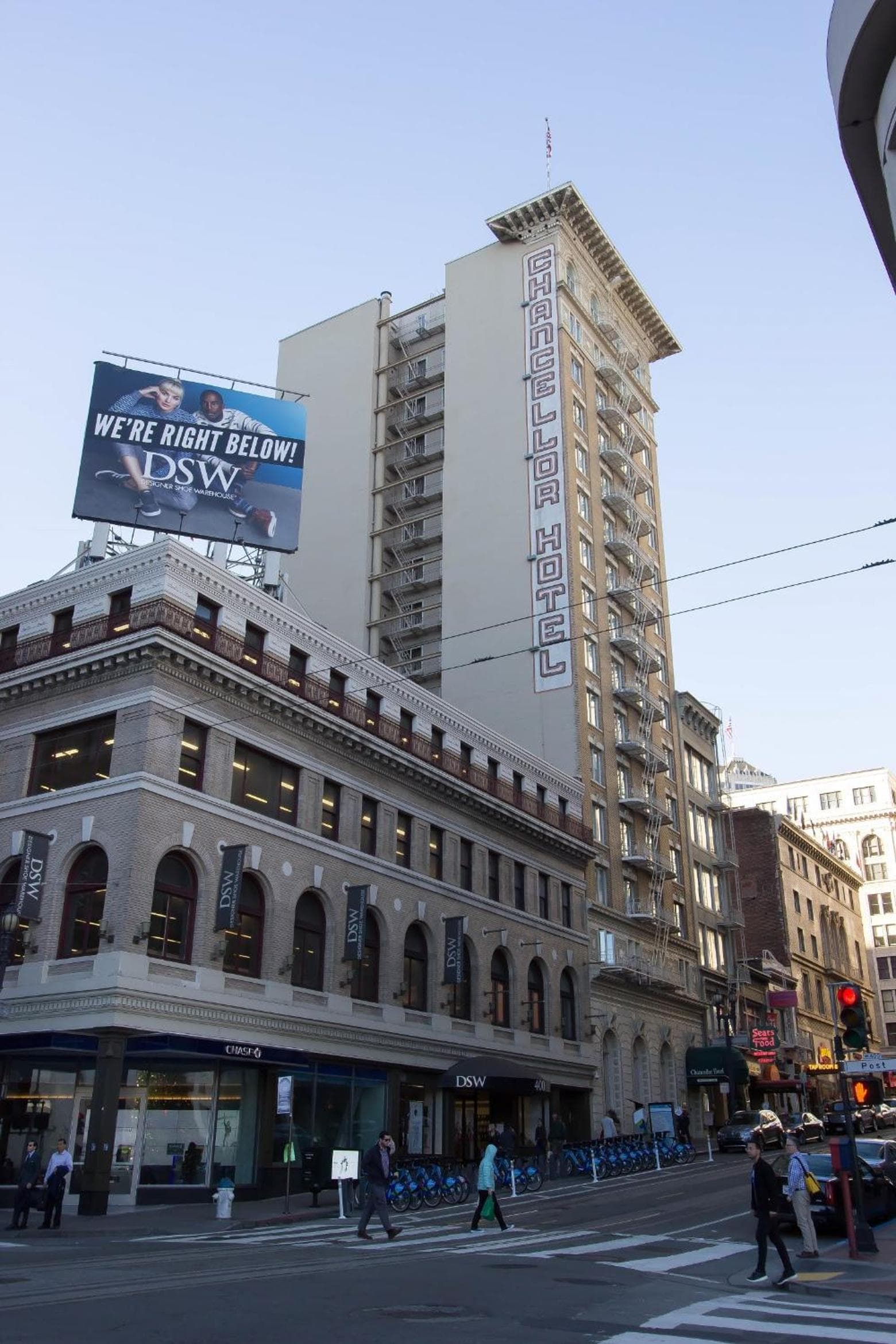 Chancellor Hotel on Union Square hotel, 433 Powell Street, San Francisco, United States — photo 1