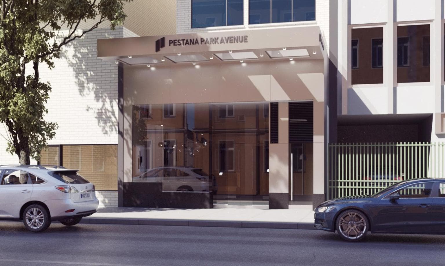 Avenida del parque Pestana — 1