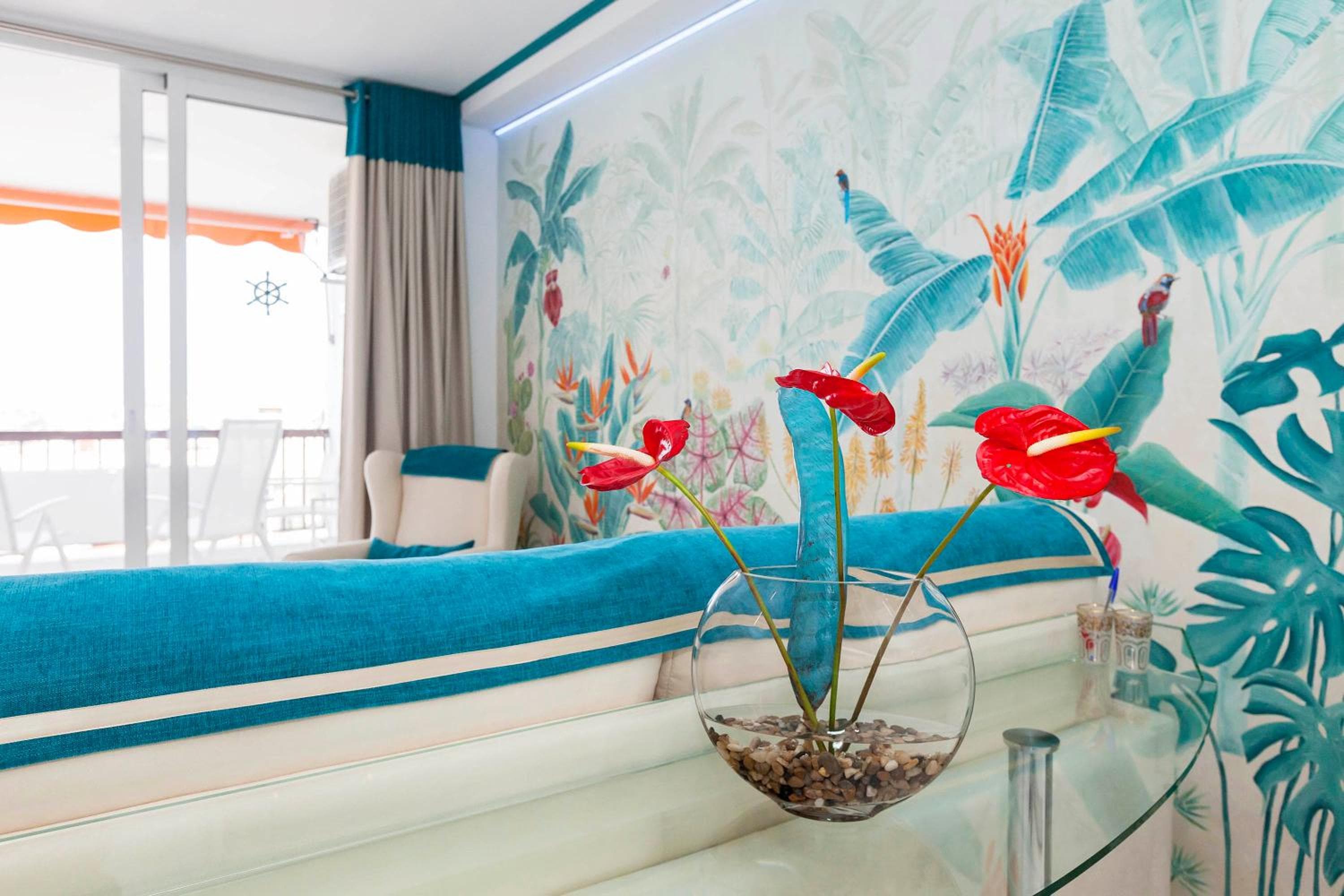 First line sea, luxury penthouse, sea and sunset view Vivenda Vacational Guayero 618 — 1