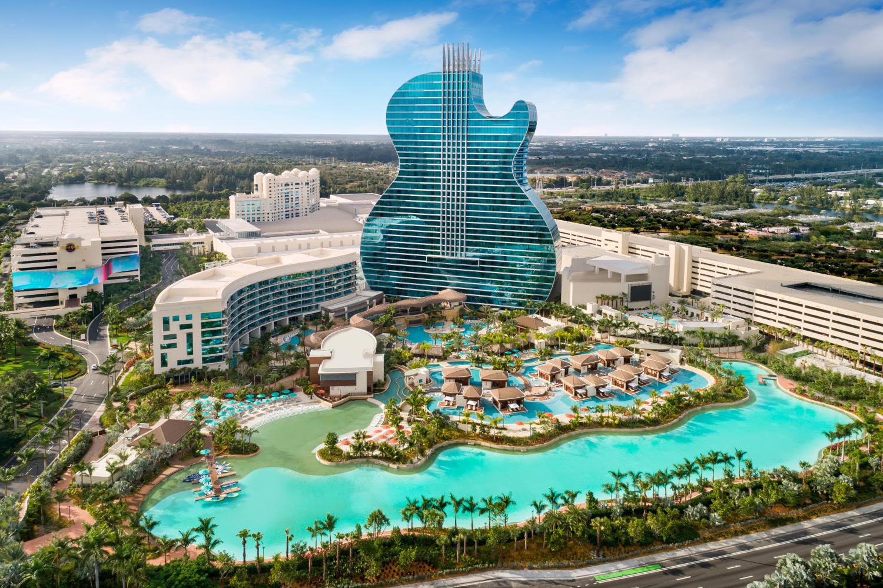Das Gitarrenhotel im Seminole Hard Rock Hotel & Casino — 1