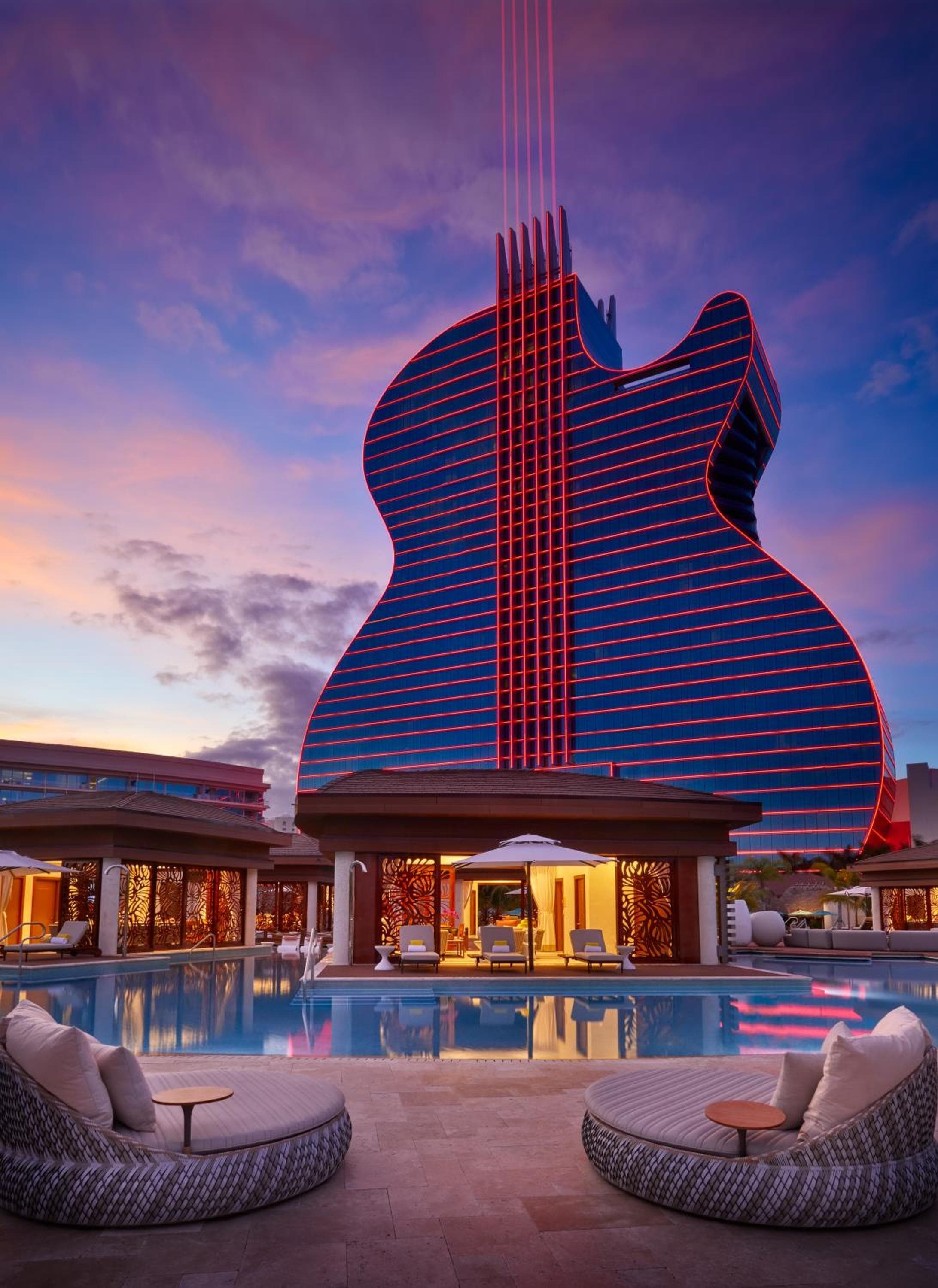 Das Gitarrenhotel im Seminole Hard Rock Hotel & Casino — 6