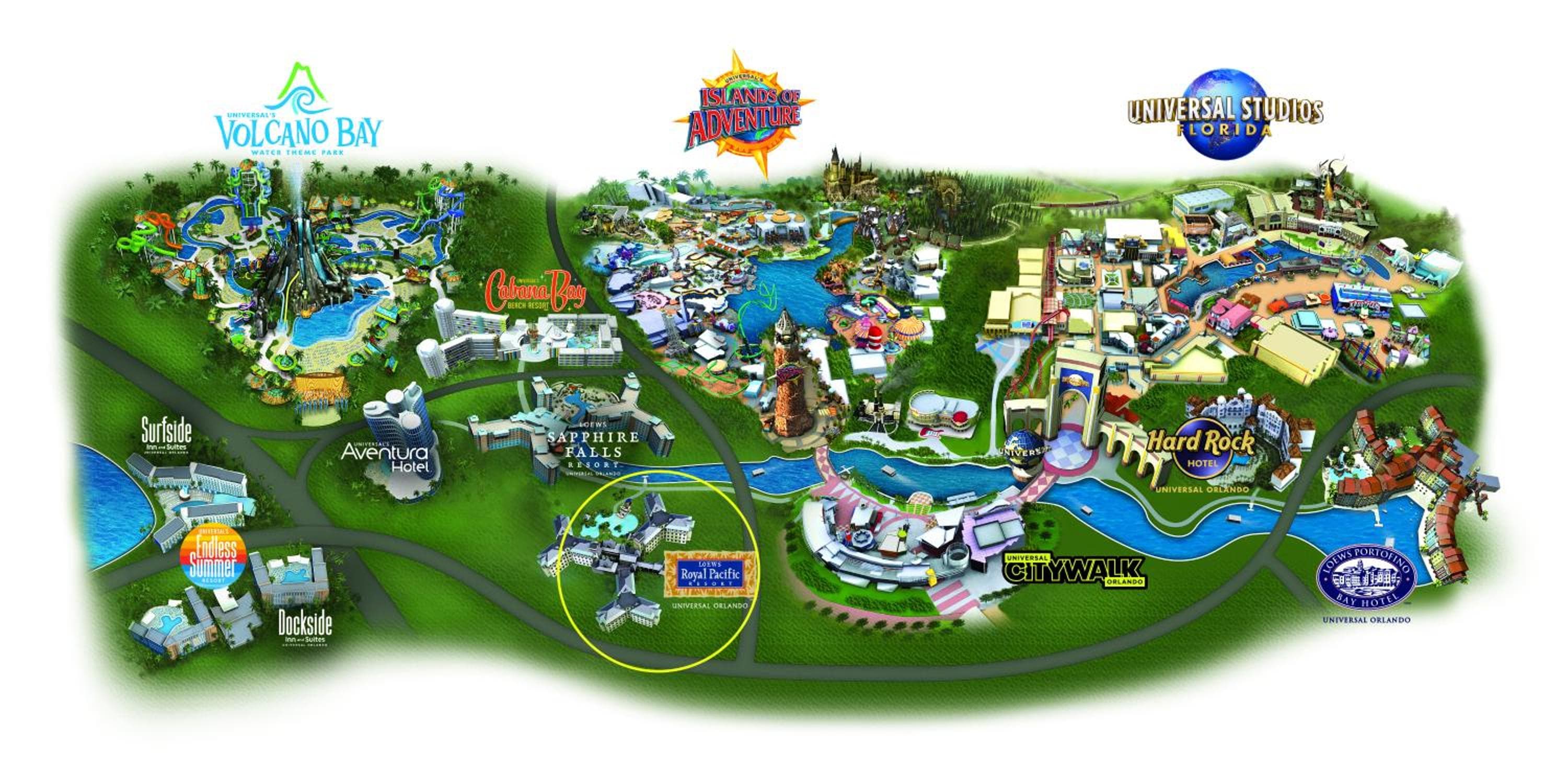 Universal's Loews Royal Pacific Resort — 3