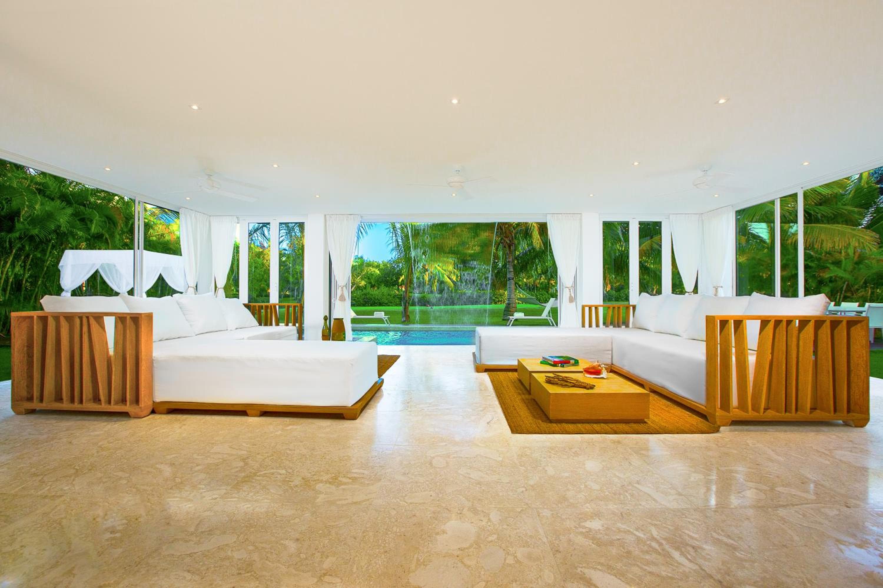 Luxusvermietungen in Punta Cana - Exklusive Waterfall Villa mit privatem Pool, Grill, Zimmermädchen, Golf — 8