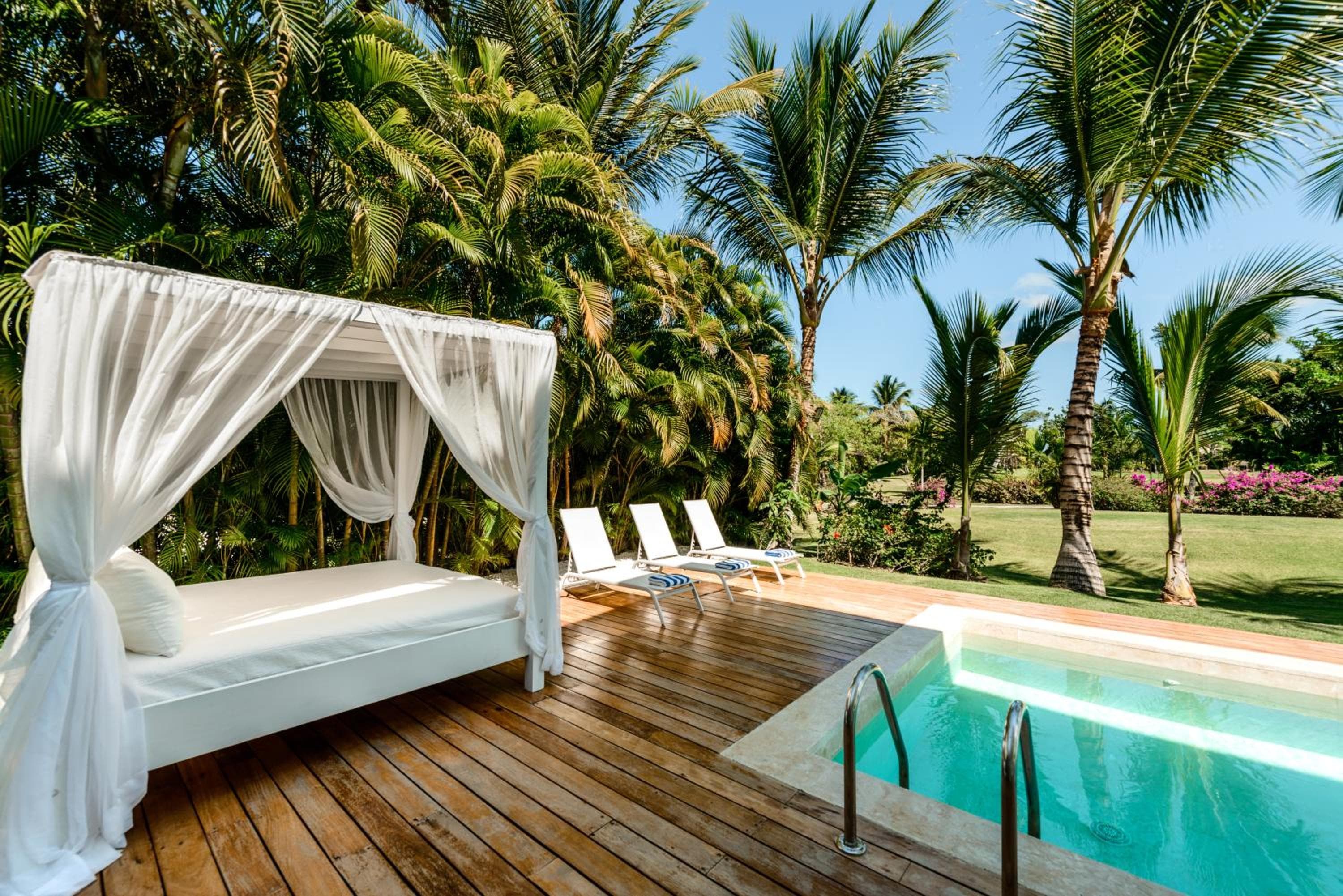Luxusvermietungen in Punta Cana - Exklusive Waterfall Villa mit privatem Pool, Grill, Zimmermädchen, Golf — 2