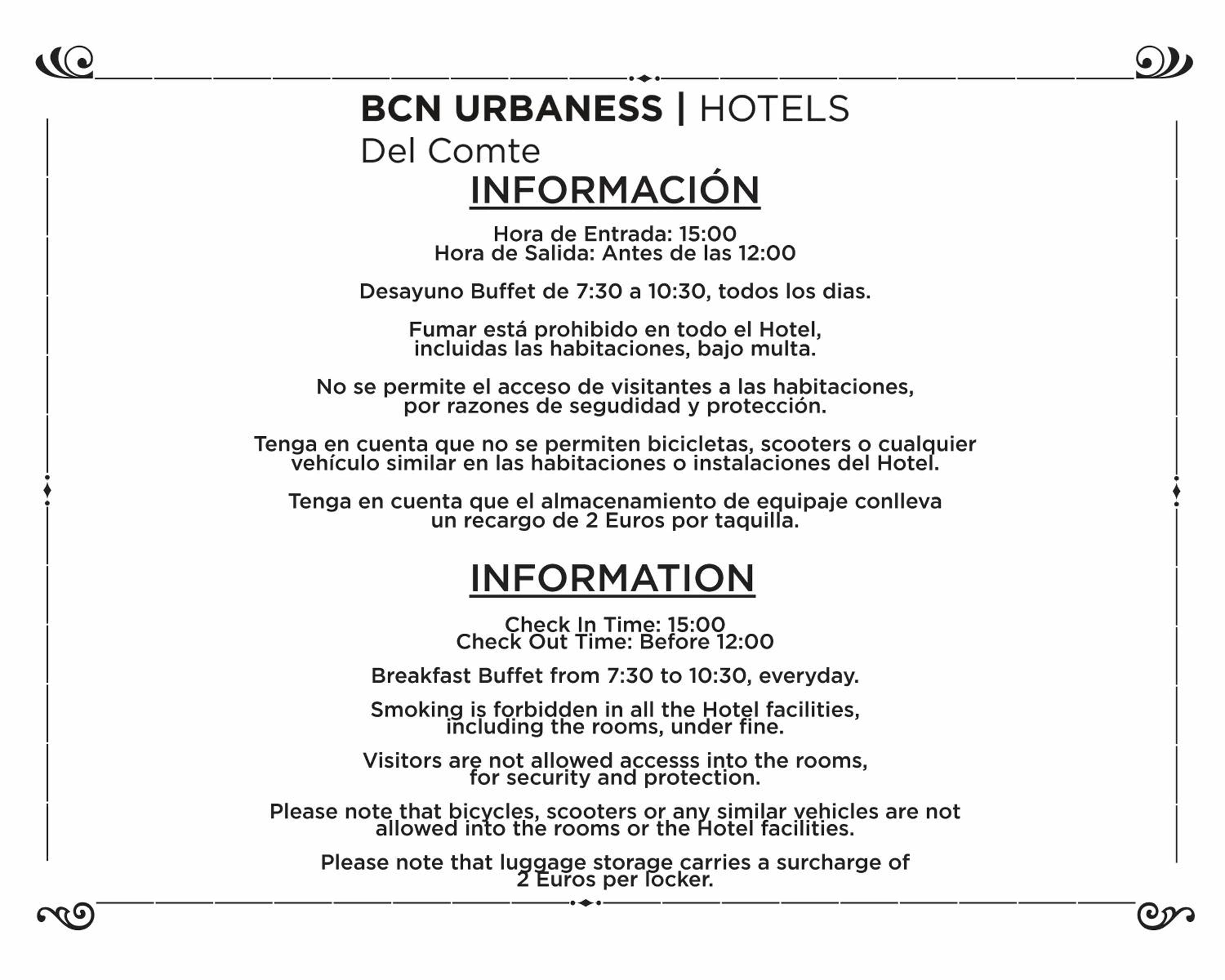 BCN Urbaness Hotels Del Comte — 23