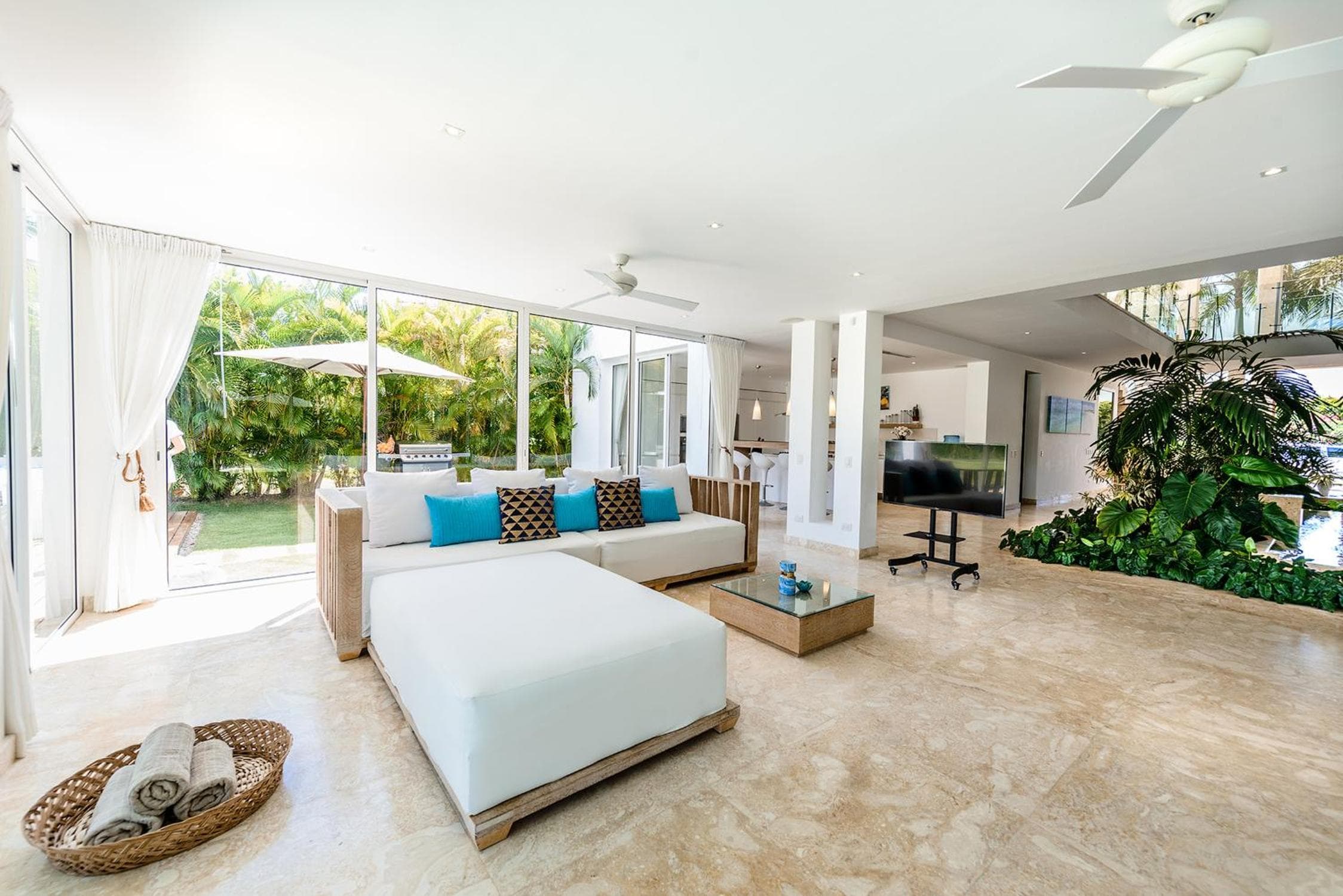 Luxusvermietungen in Punta Cana - Exklusive Waterfall Villa mit privatem Pool, Grill, Zimmermädchen, Golf — 4