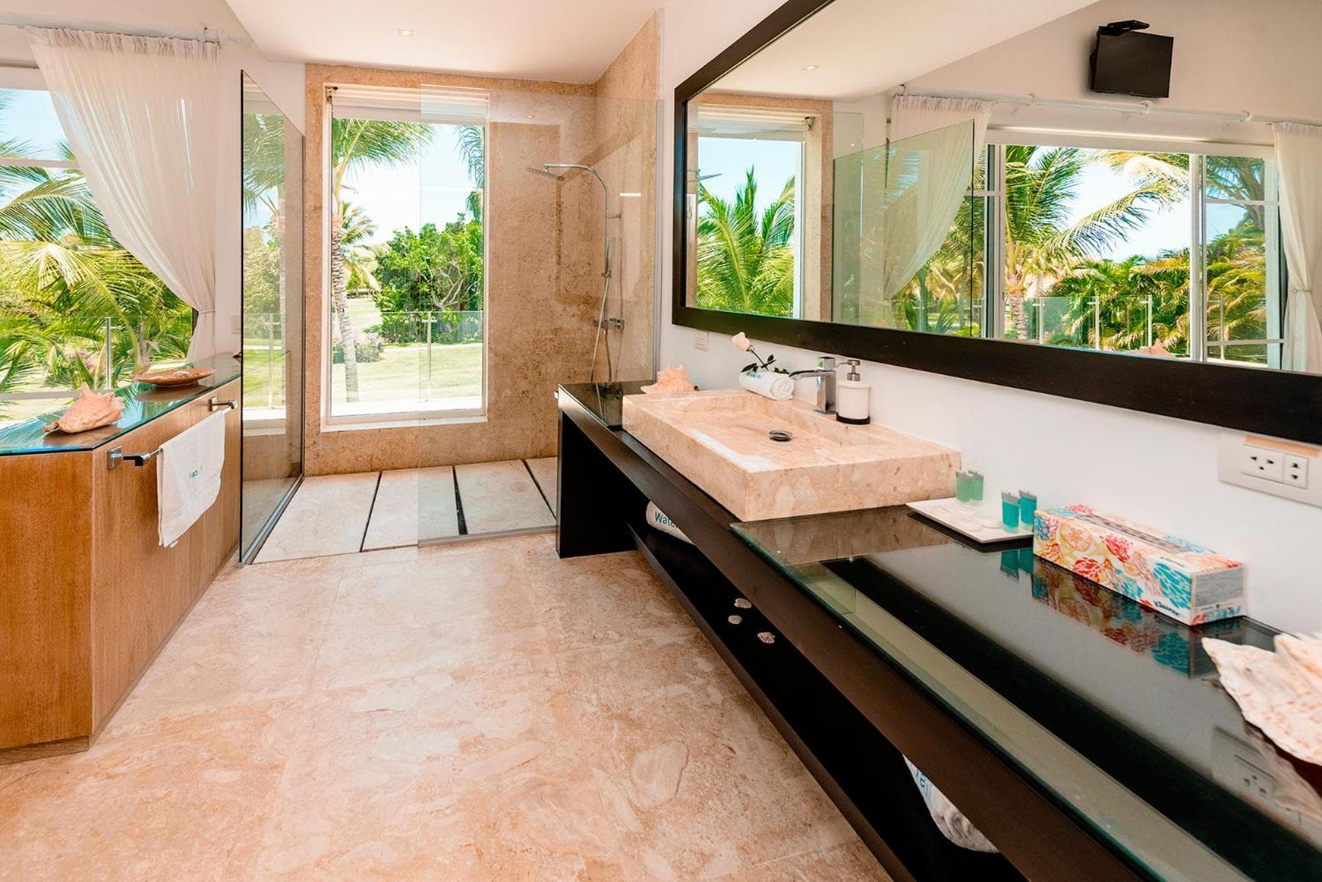 Luxusvermietungen in Punta Cana - Exklusive Waterfall Villa mit privatem Pool, Grill, Zimmermädchen, Golf — 14