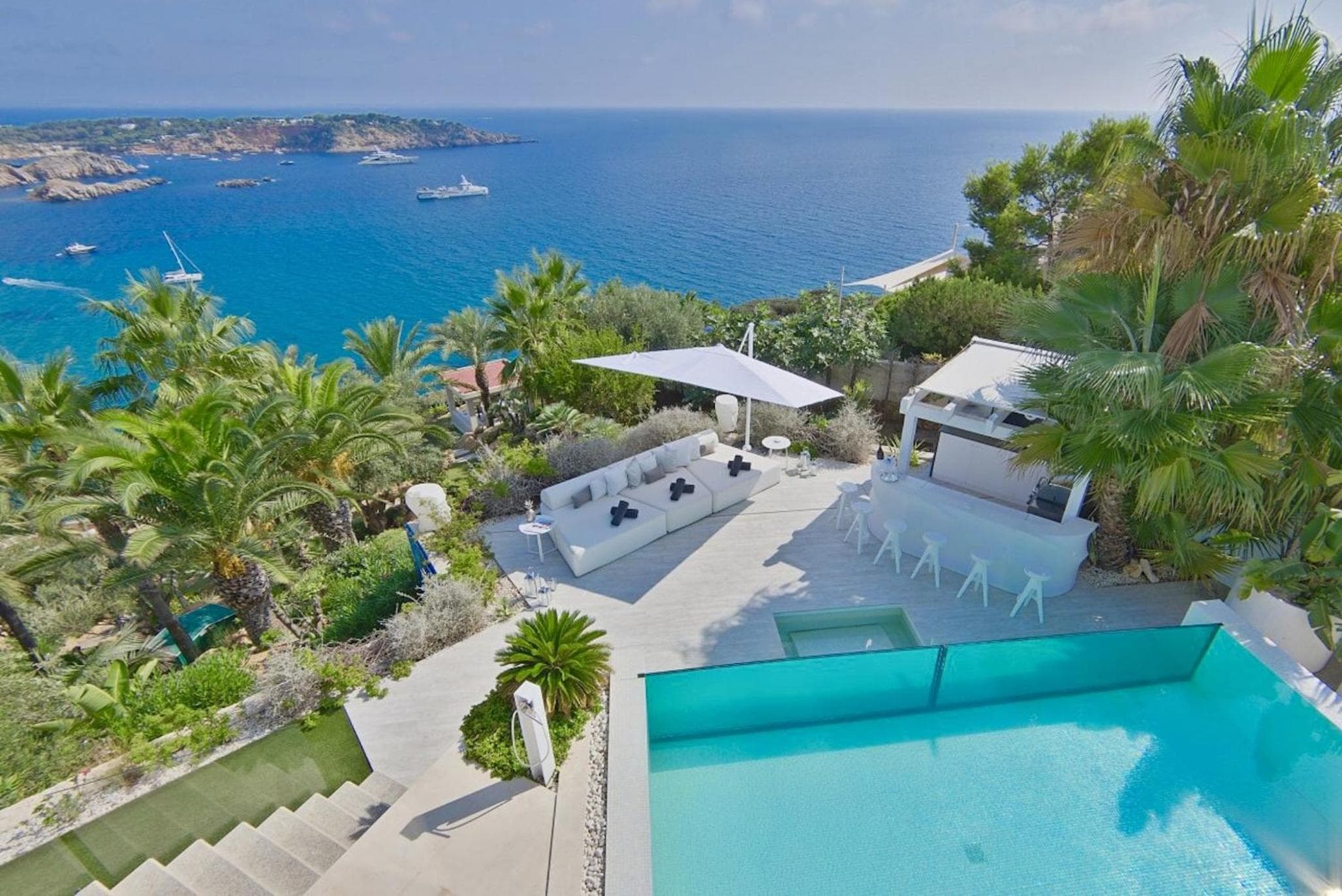 Irresistibile villa Ibiza con 3 camere da letto Villa Buena, piscina privata riscaldata e riscaldamento a pavimento San Jose — 3