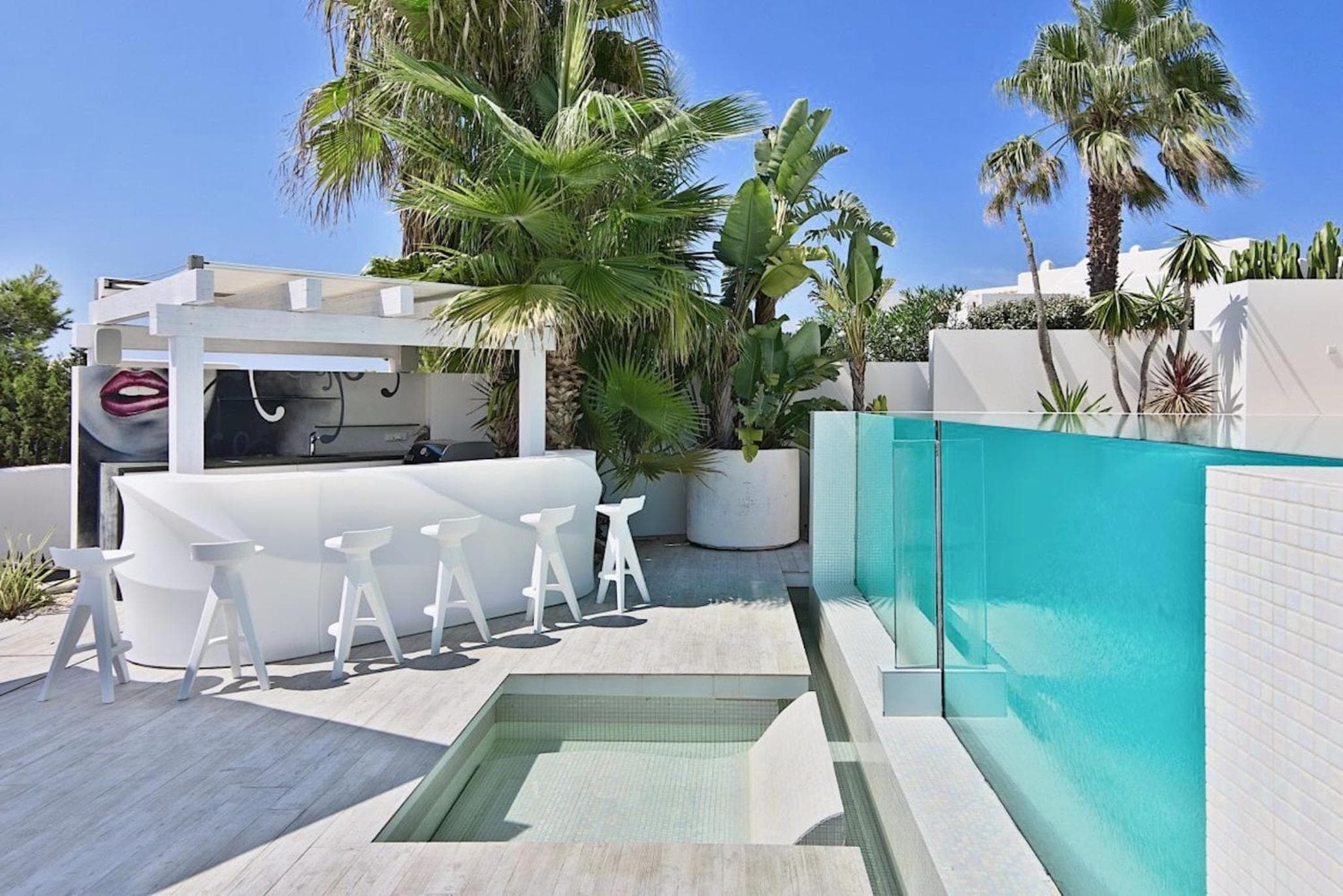 Irresistibile villa Ibiza con 3 camere da letto Villa Buena, piscina privata riscaldata e riscaldamento a pavimento San Jose — 6