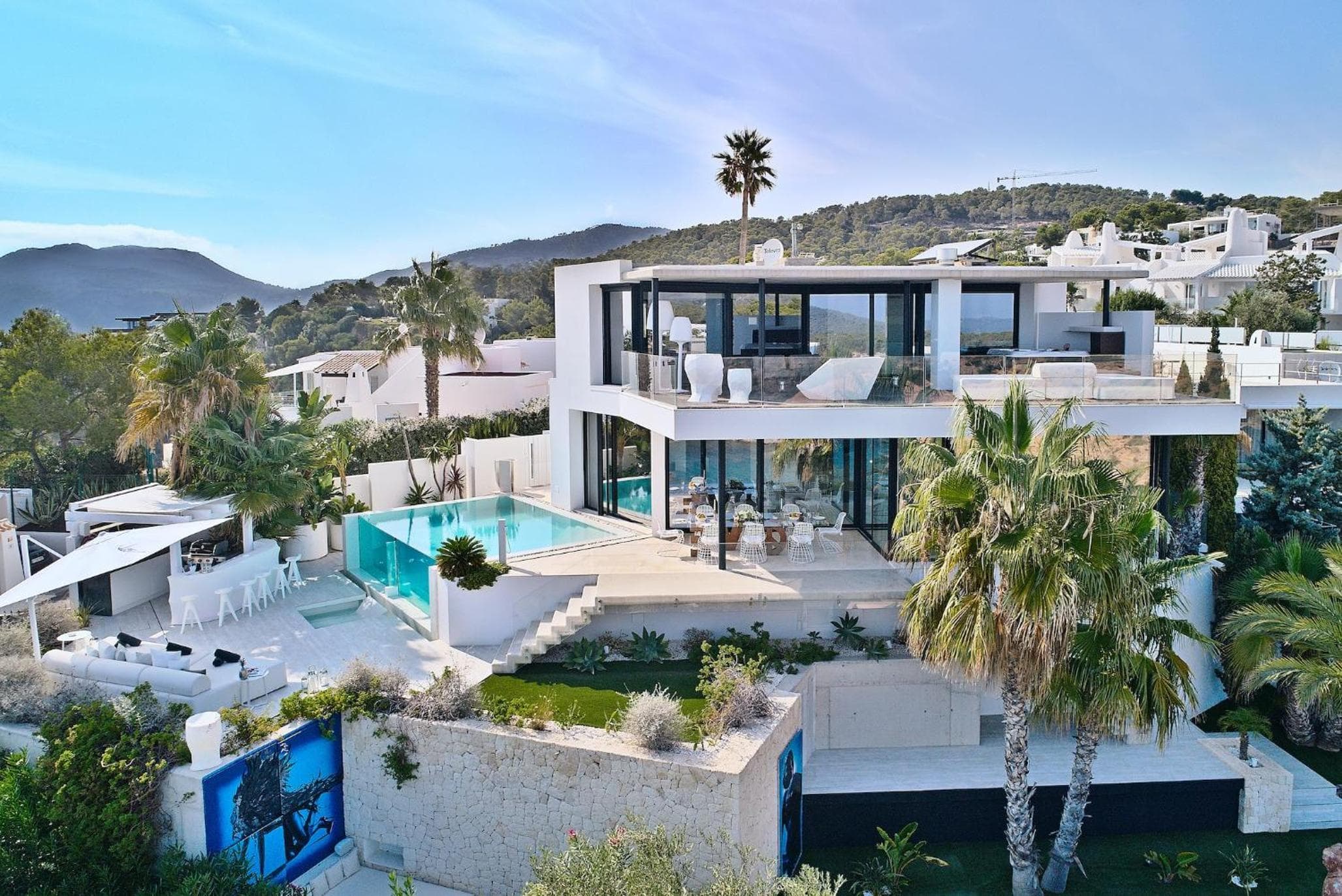 Irresistibile villa Ibiza con 3 camere da letto Villa Buena, piscina privata riscaldata e riscaldamento a pavimento San Jose — 8