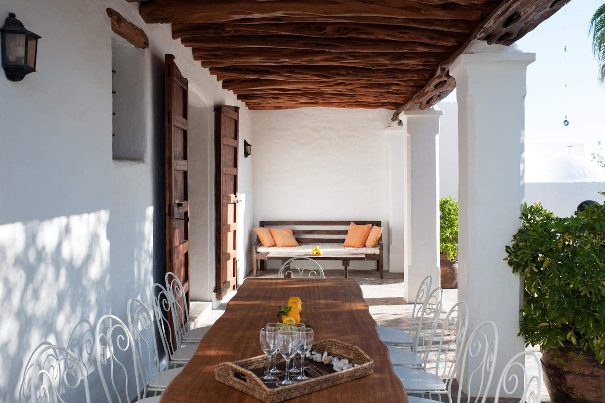 Elegante Ibizan Finca Moderne und Klassische Merkmale Finca Aleece Santa Gertrudis — 19