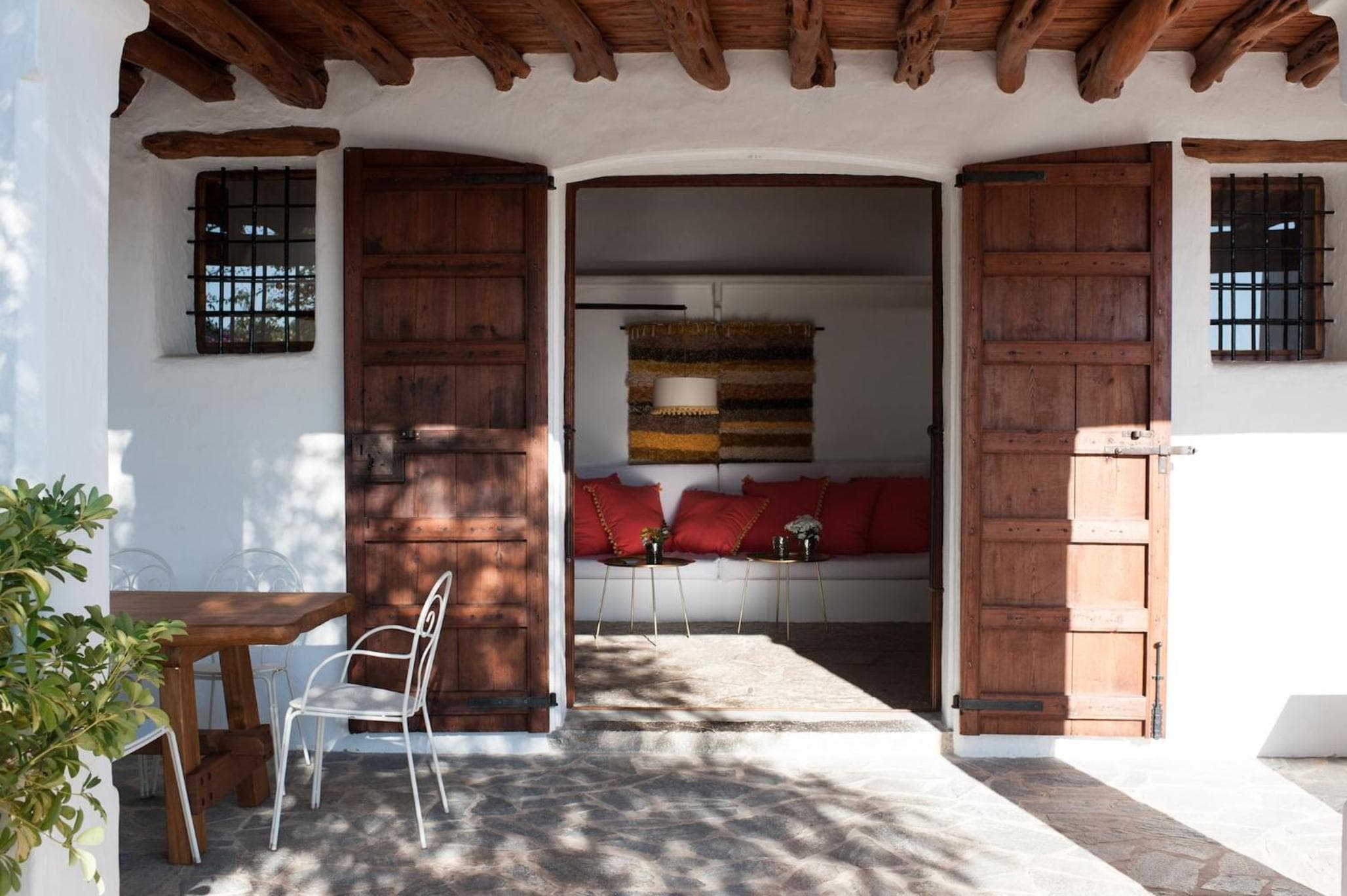 Elegante Ibizan Finca Moderne und Klassische Merkmale Finca Aleece Santa Gertrudis — 21
