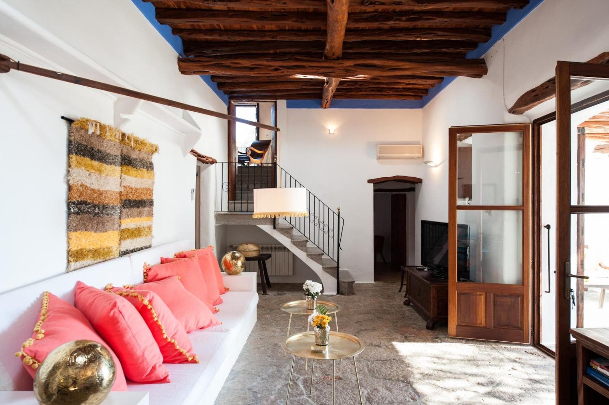 Elegante Ibizan Finca Moderne und Klassische Merkmale Finca Aleece Santa Gertrudis — 14
