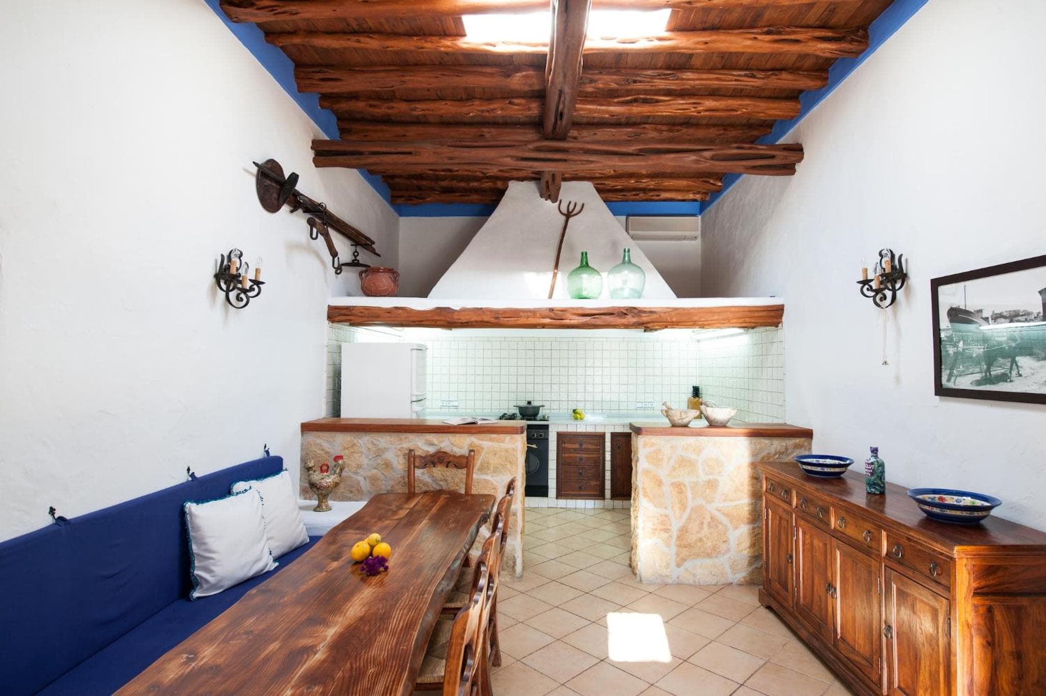 Elegante Ibizan Finca Moderne und Klassische Merkmale Finca Aleece Santa Gertrudis — 29