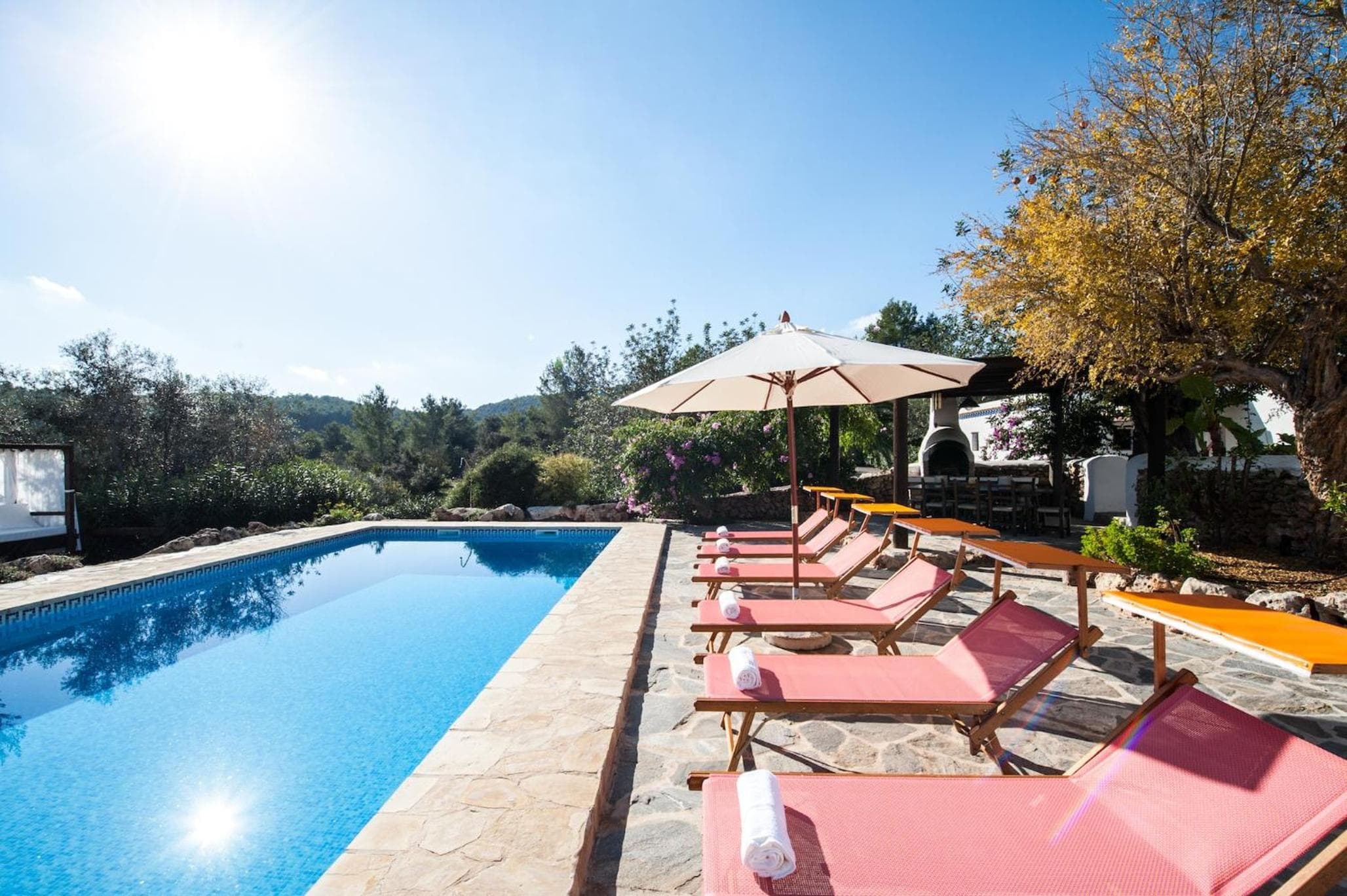 Elegante Ibizan Finca Moderne und Klassische Merkmale Finca Aleece Santa Gertrudis — 7