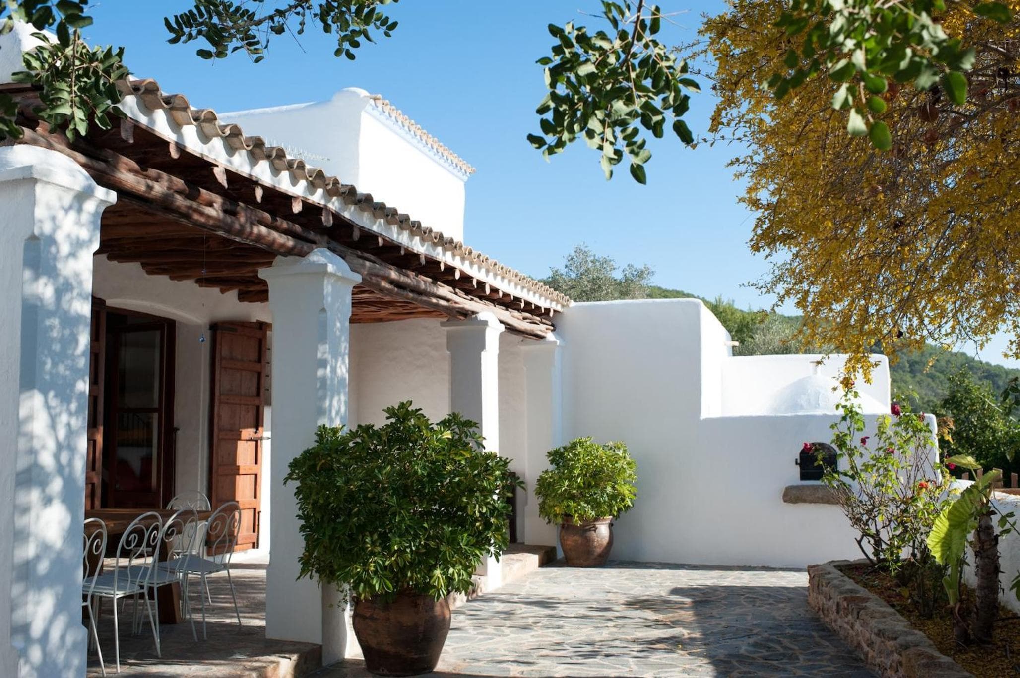 Elegante Ibizan Finca Moderne und Klassische Merkmale Finca Aleece Santa Gertrudis — 27