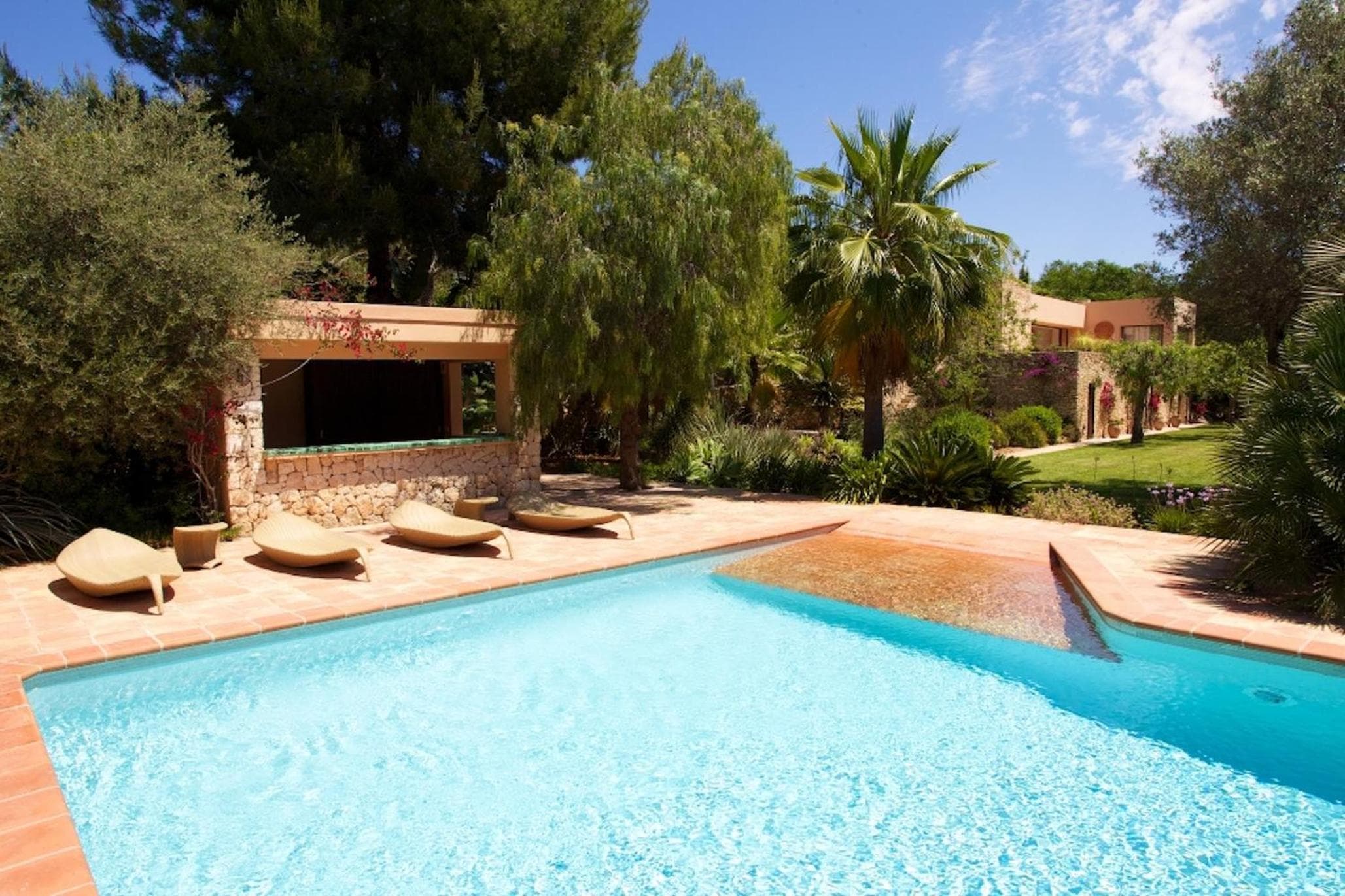 Exquisite Ibiza Villa Abgelegene Hanglage Casa Jardin I 6 Schlafzimmer In der Nähe von Ibiza Stadt mit Meerblick San Jose — 1