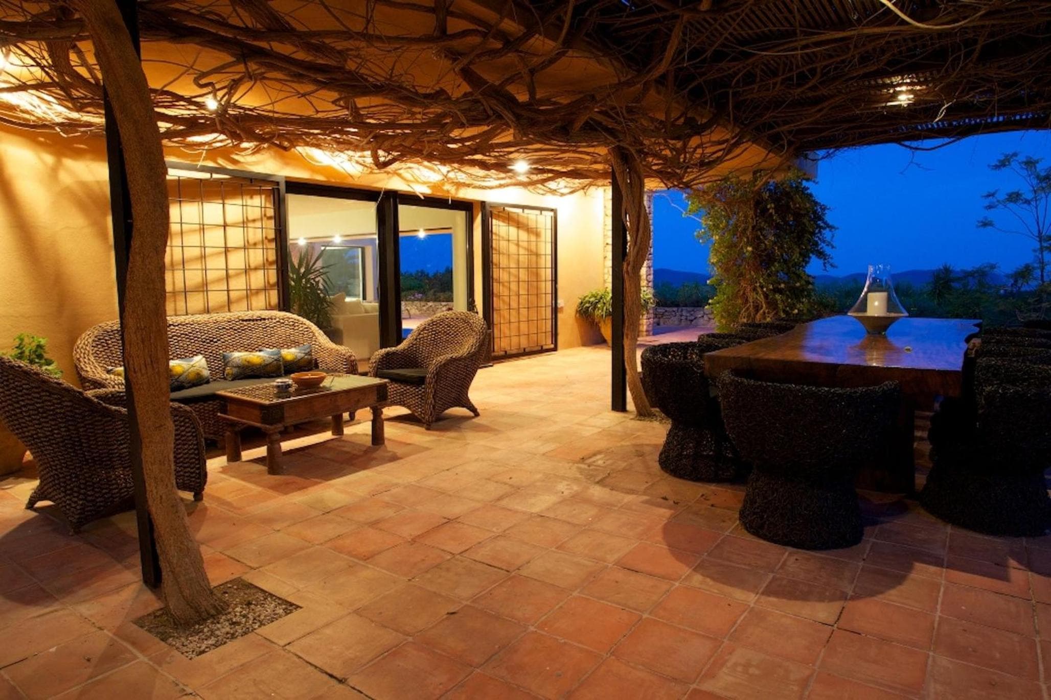 Exquisite Ibiza Villa Abgelegene Hanglage Casa Jardin I 6 Schlafzimmer In der Nähe von Ibiza Stadt mit Meerblick San Jose — 6