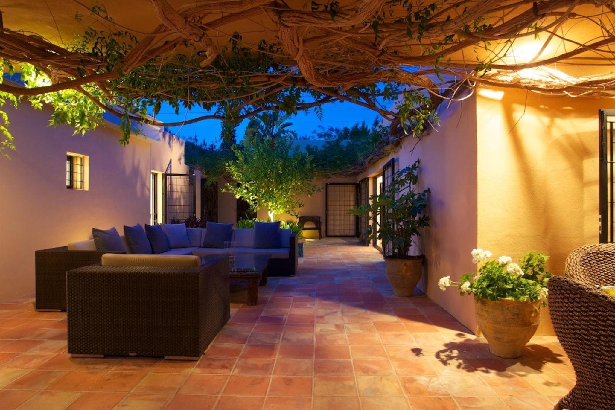 Exquisite Ibiza Villa Abgelegene Hanglage Casa Jardin I 6 Schlafzimmer In der Nähe von Ibiza Stadt mit Meerblick San Jose — 8