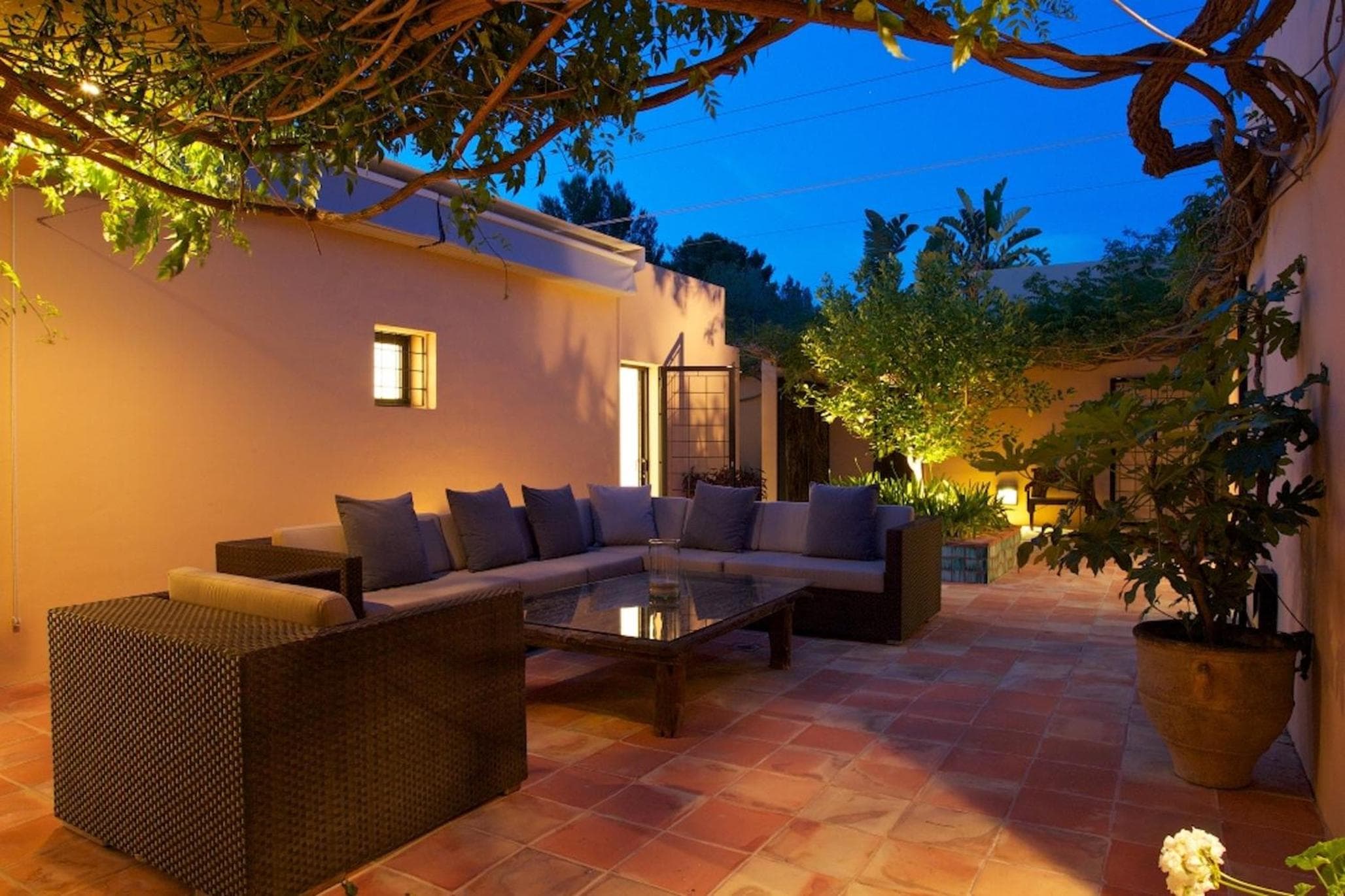 Exquisite Ibiza Villa Abgelegene Hanglage Casa Jardin I 6 Schlafzimmer In der Nähe von Ibiza Stadt mit Meerblick San Jose — 9