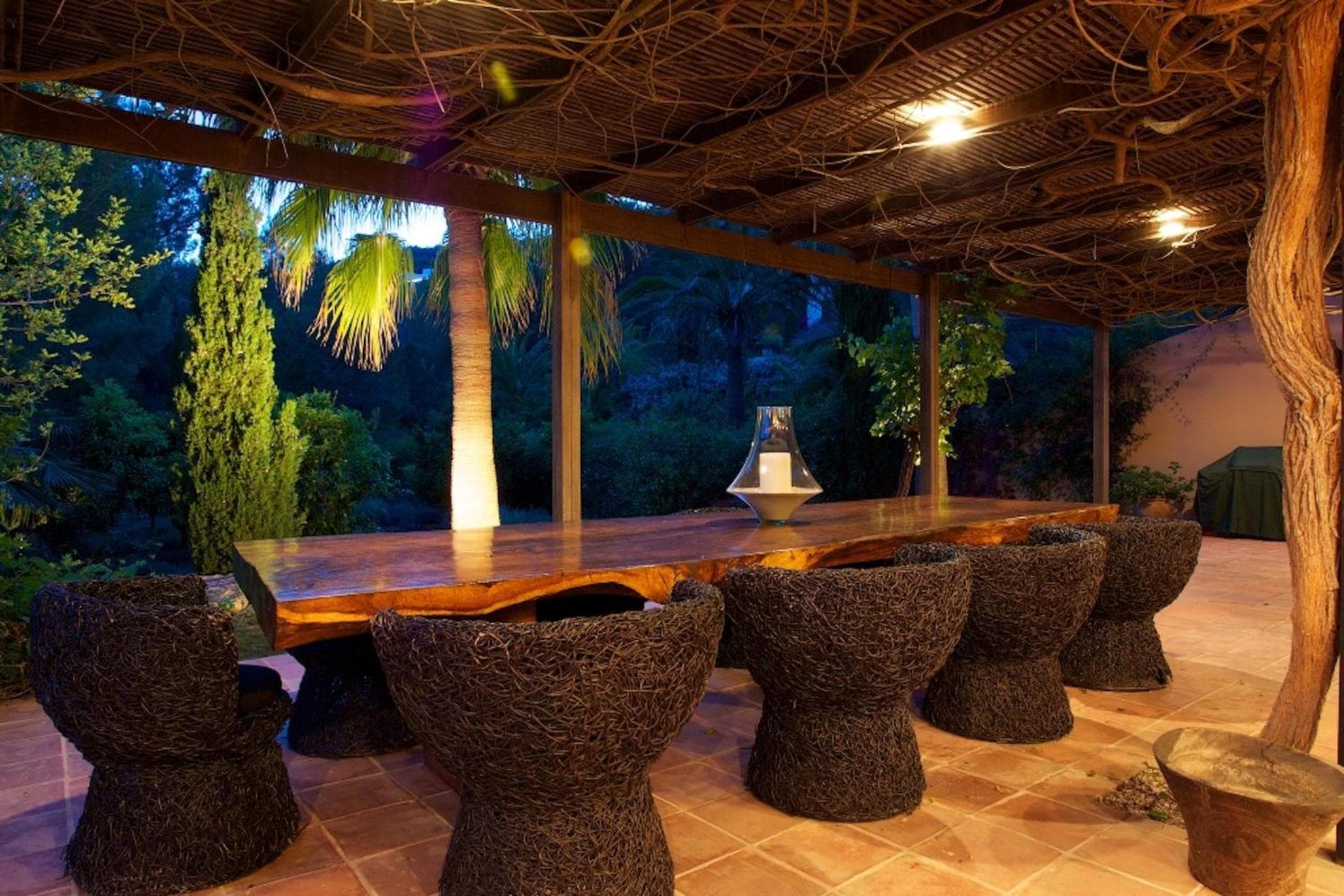 Exquisite Ibiza Villa Abgelegene Hanglage Casa Jardin I 6 Schlafzimmer In der Nähe von Ibiza Stadt mit Meerblick San Jose — 10