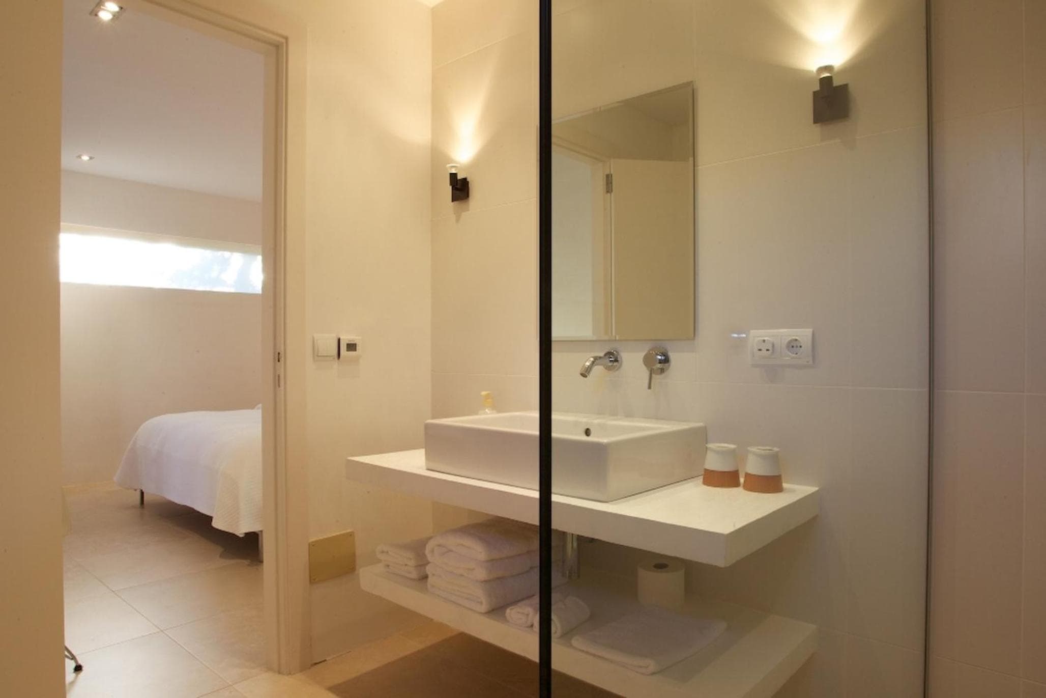 Exquisite Ibiza Villa Abgelegene Hanglage Casa Jardin I 6 Schlafzimmer In der Nähe von Ibiza Stadt mit Meerblick San Jose — 25