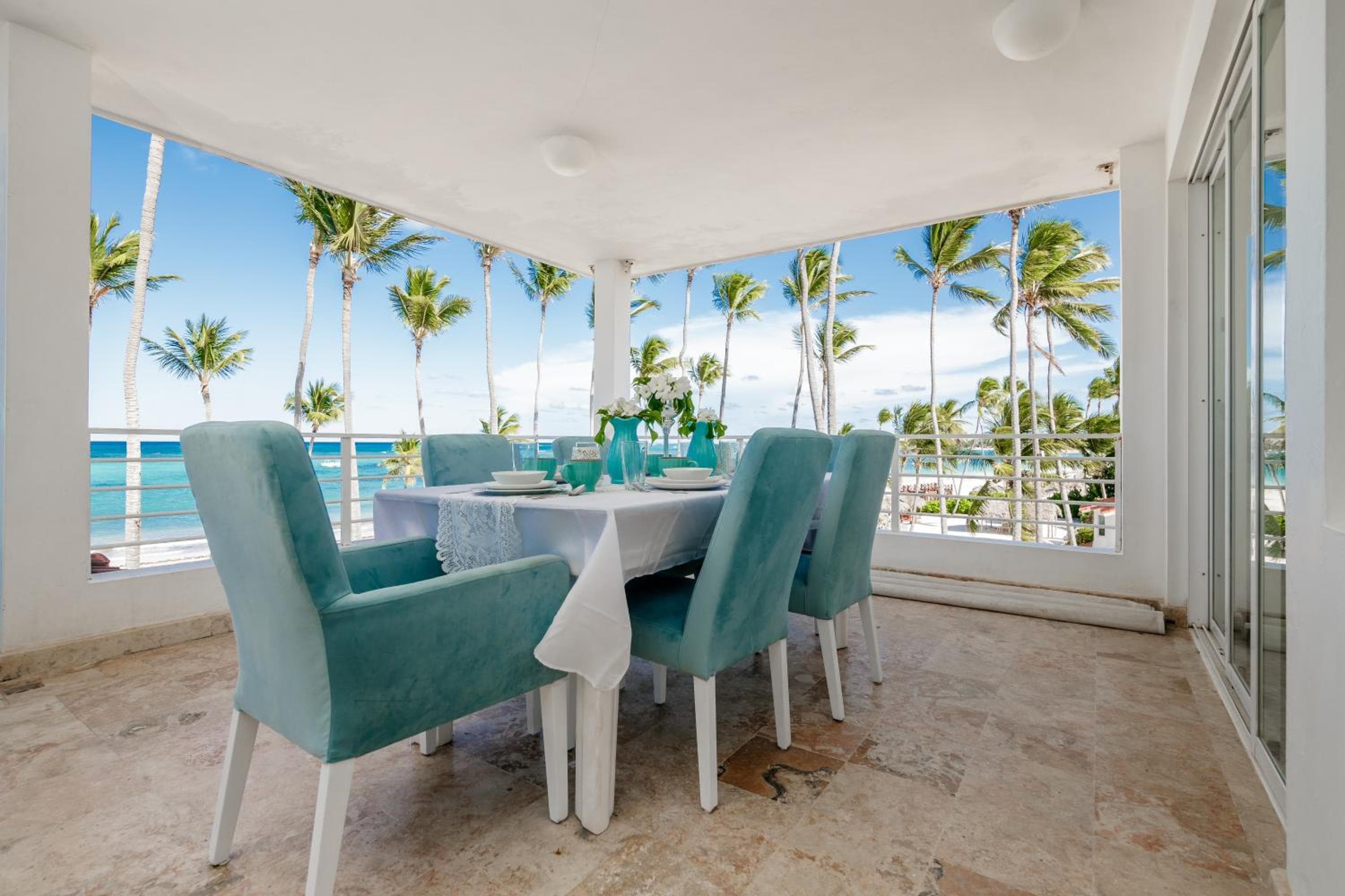 Beachfront Punta Cana Condo for Rent - Ocean View, Private Terrace, and BBQ — 8