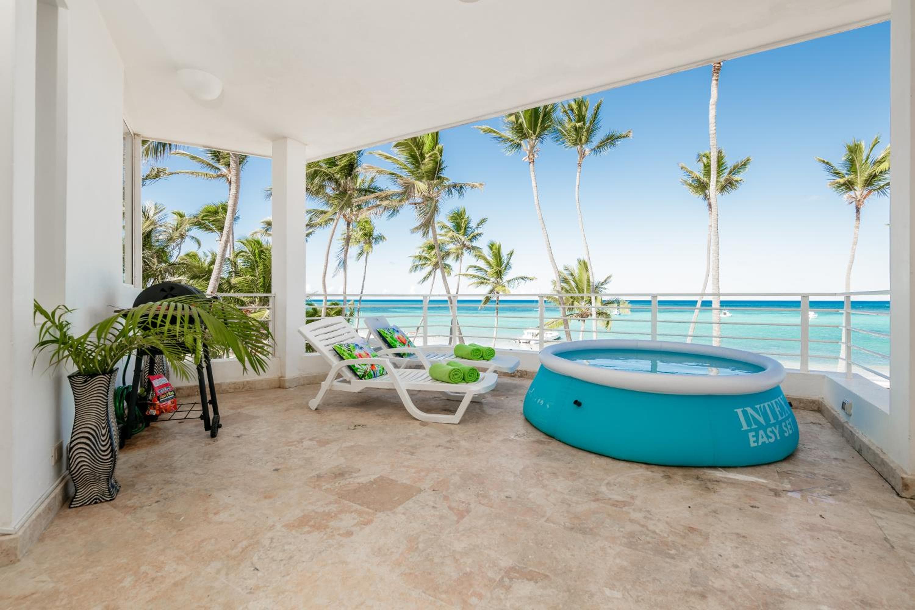 Beachfront Punta Cana Condo for Rent - Ocean View, Private Terrace, and BBQ — 24