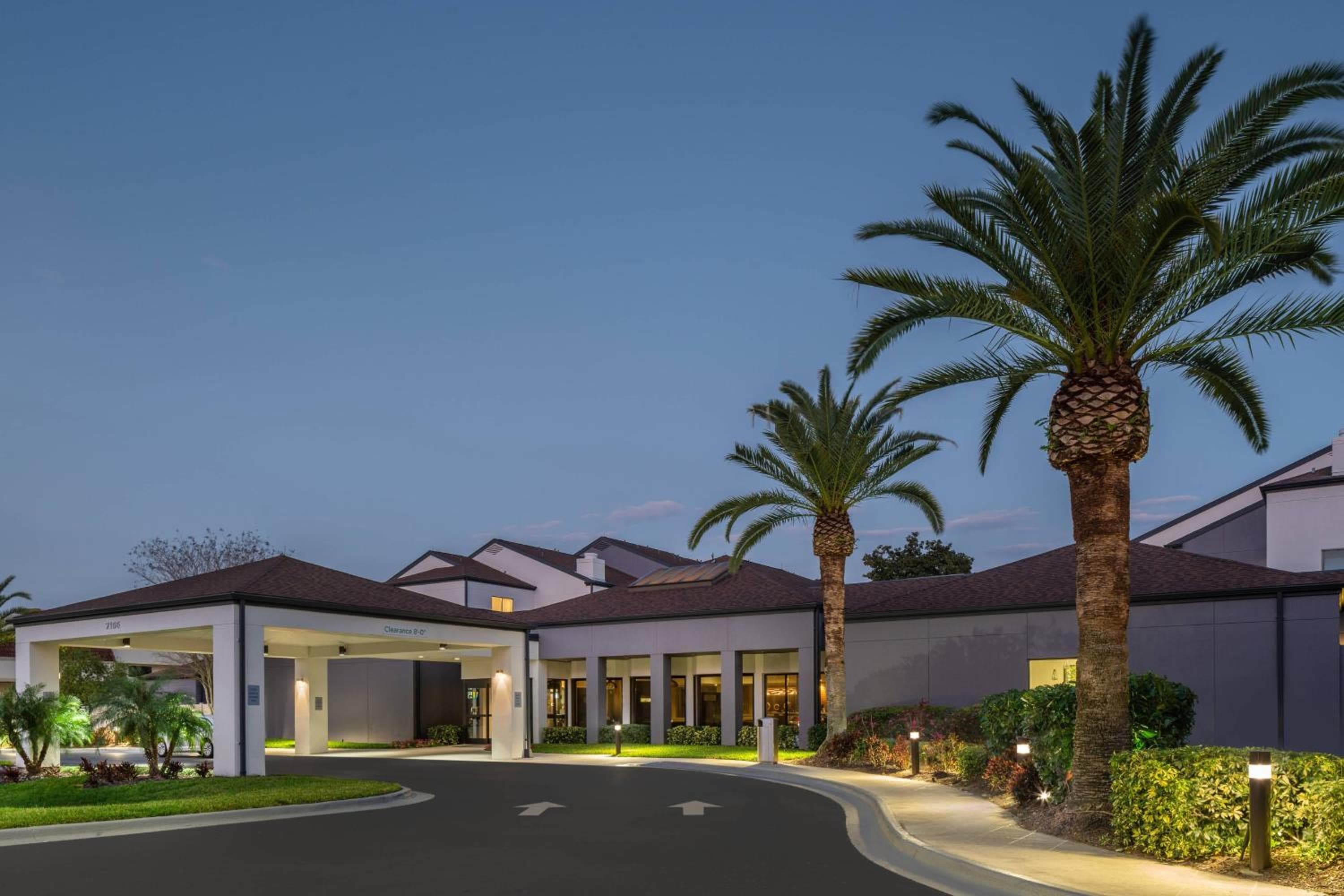 Cortile del Marriott Orlando Airport — 2
