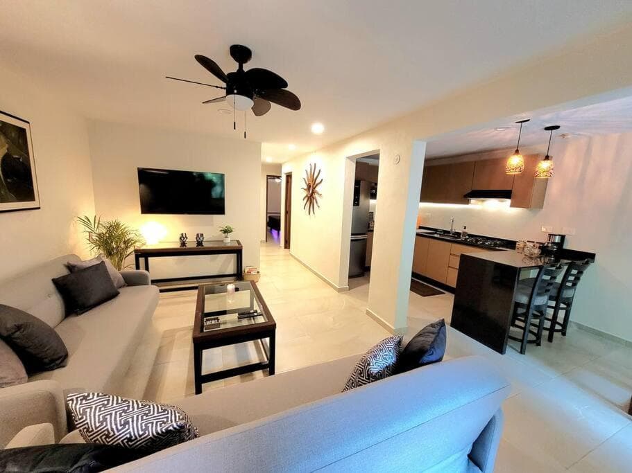 Departamento Céntrico y Moderno en Cancún. — 20