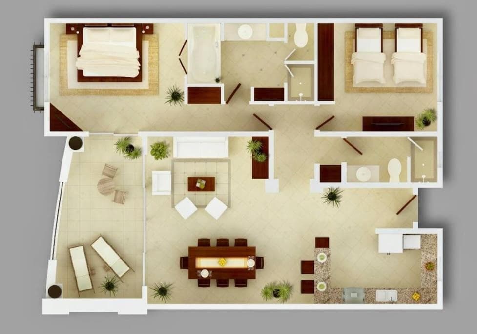 Condo Paraiso - Luxurious new condo 300mt from the beach — 21