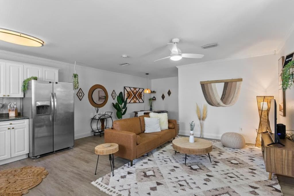 ¡Apartamento inspirado en Boho en el corazón de Tampa Bay! — 4