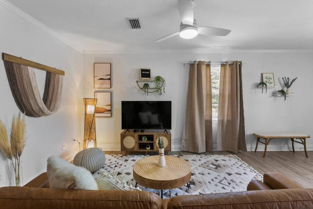 ¡Apartamento inspirado en Boho en el corazón de Tampa Bay! — 6