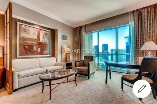 MGM Signature PH Appartamento monolocale deluxe al 30° piano, affacciato sulla strip e con balcone — 26