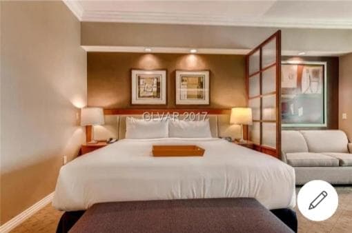 MGM Signature PH Appartamento monolocale deluxe al 30° piano, affacciato sulla strip e con balcone — 12
