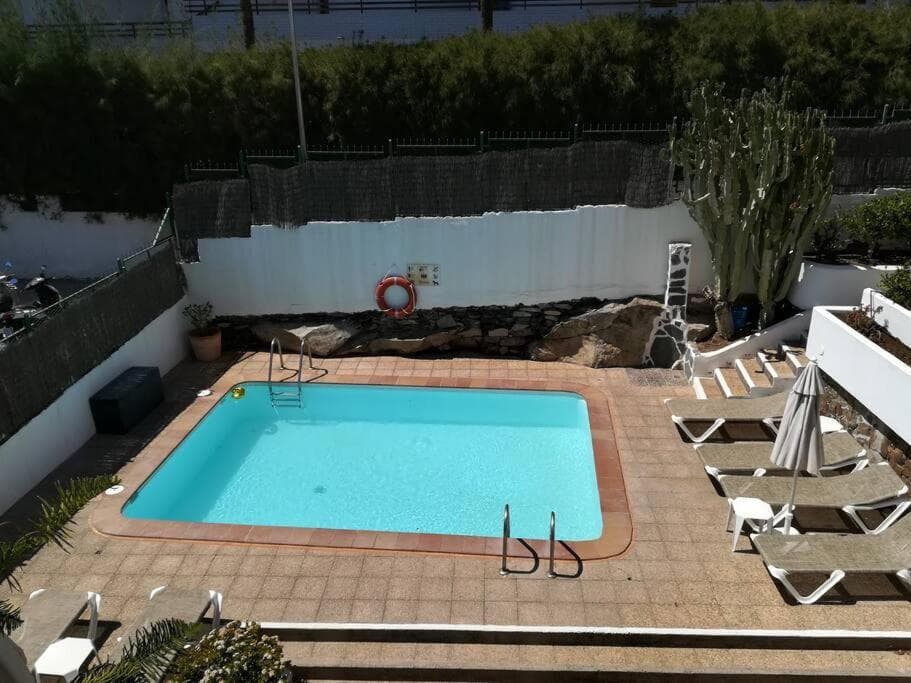 Vacaciones al sol San Agustin con piscina y WIFI — 3
