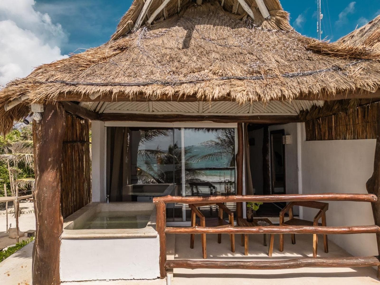 Hotel Niken frente a la playa en Tulum — 2