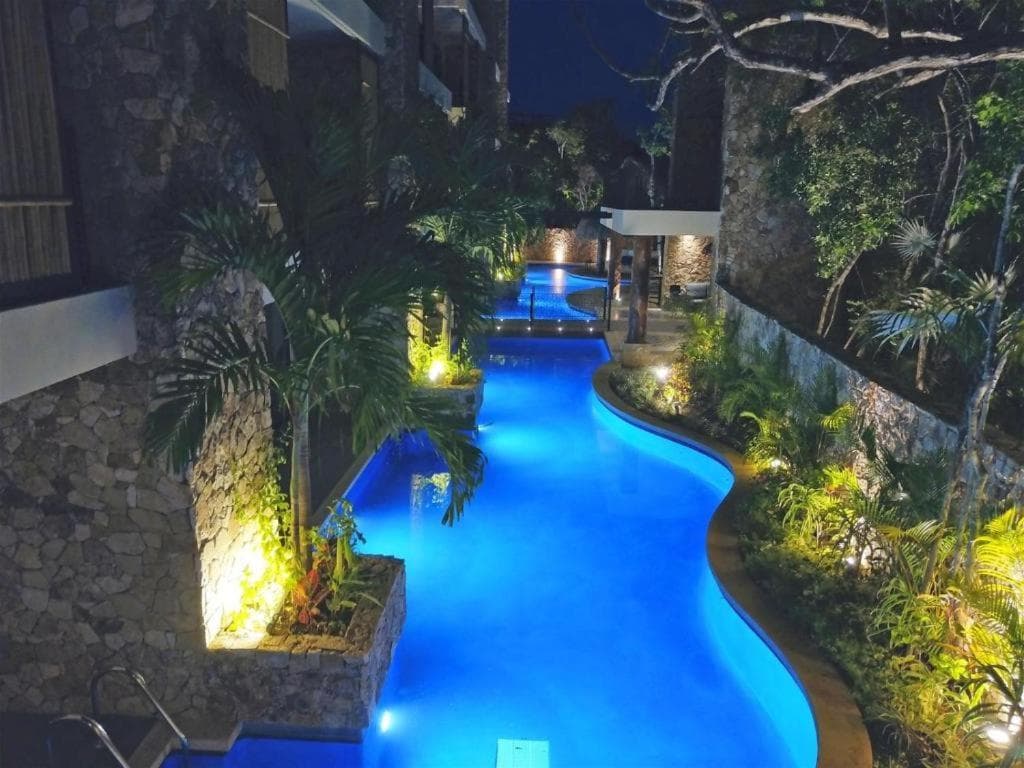 Luxury Aldea Zama 2bed - 2bat Apartment Private Terrace & Swim Up — 1