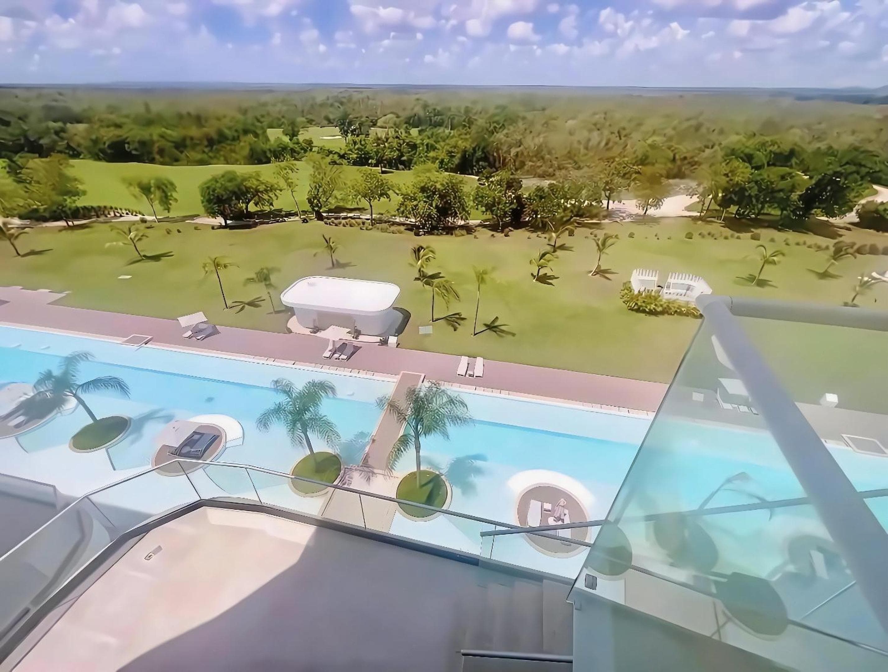 Ph a Cana Rock Star con vista sul golf e piscina — 25