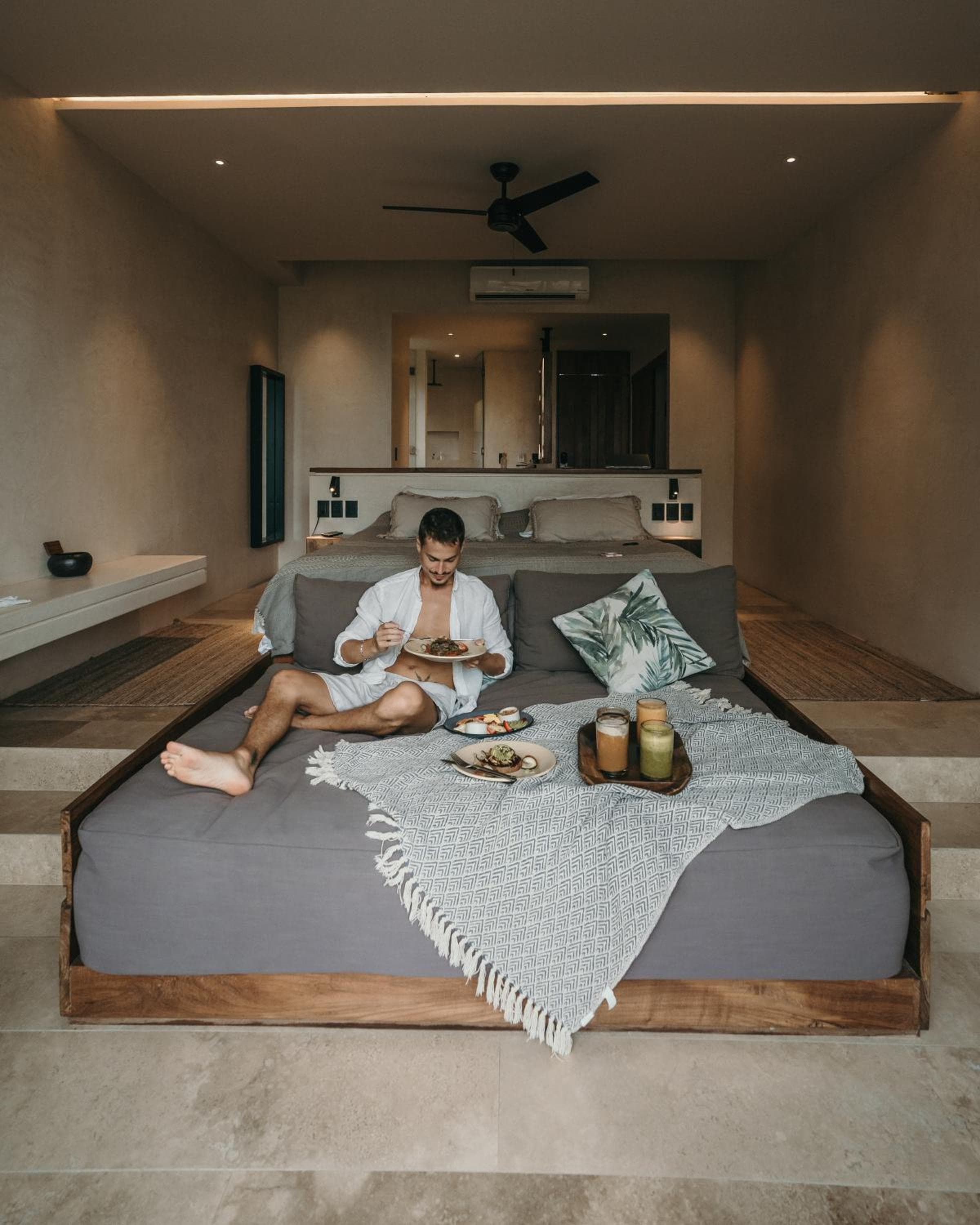Casa Agape Hotel Tulum y restaurante vegano con acceso al club de playa — 4