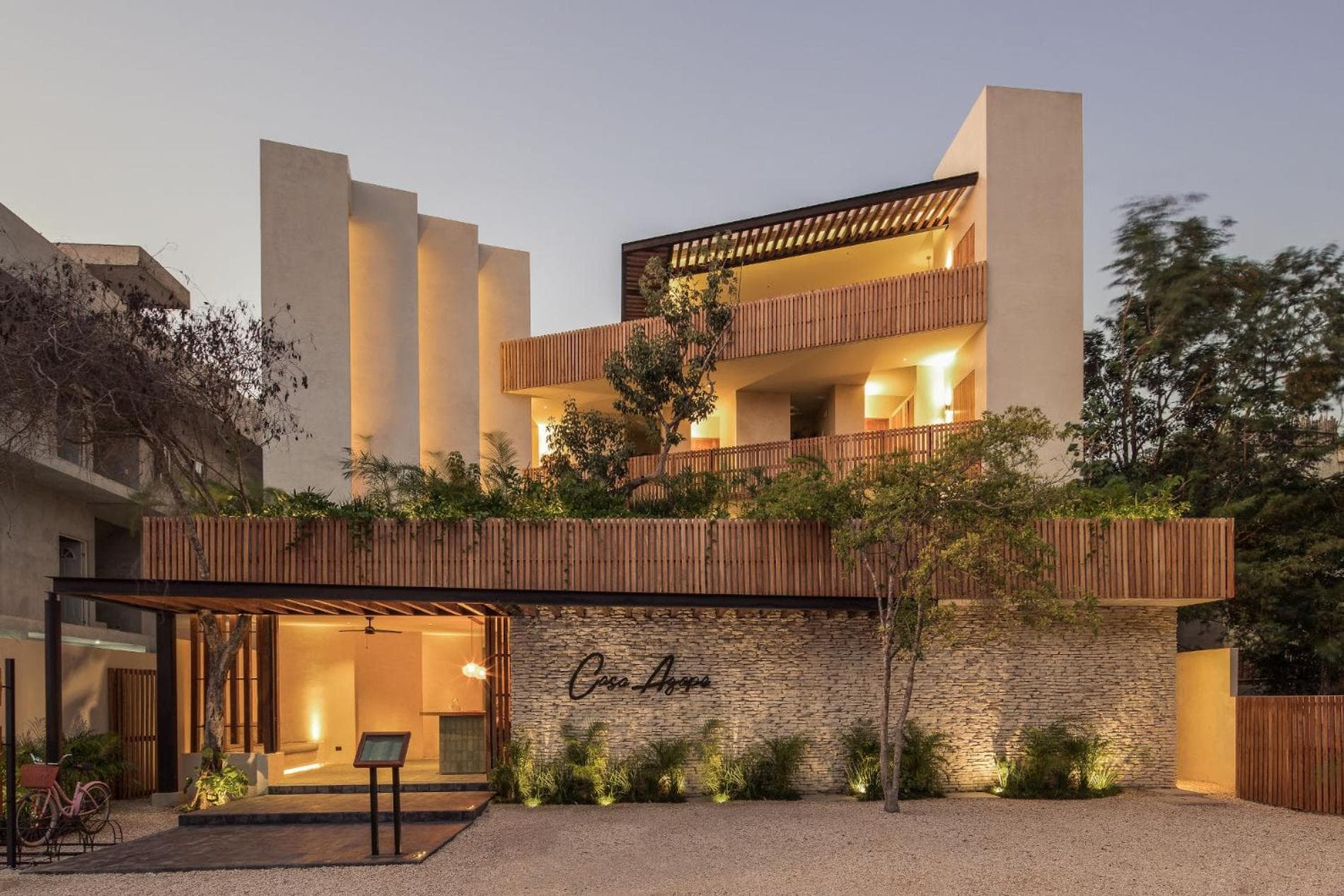 Casa Agape Hotel Tulum y restaurante vegano con acceso al club de playa — 1