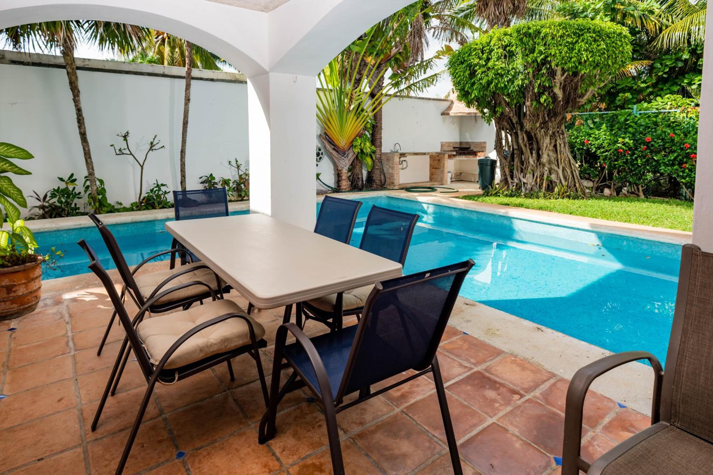Villa messicana con piscina privata presso l'Hotel Zone — 29