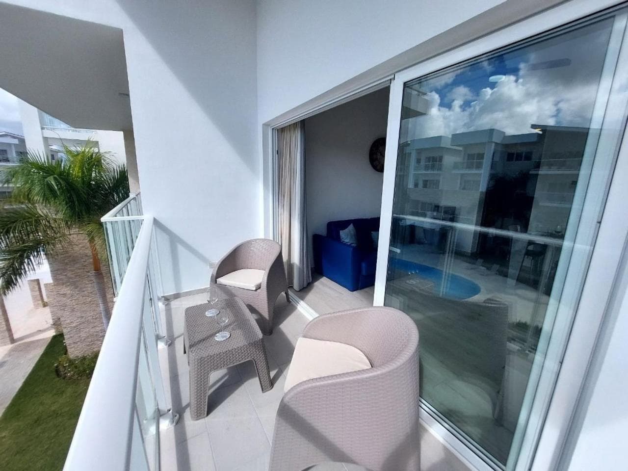 Condominio di lusso al mare 1BDR Paseo Playa Coral D-306 — 4