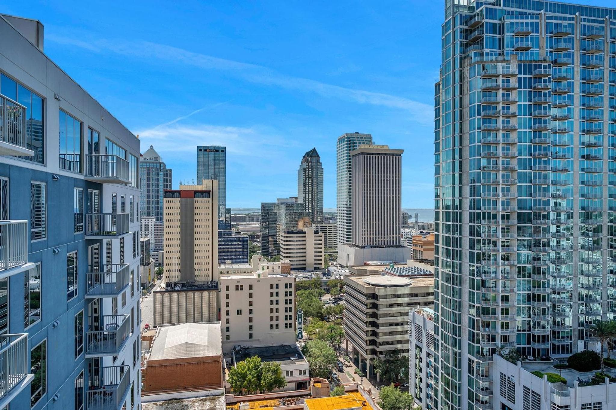 Luxury 1 BR with DEN Downtown Tampa Apt - City Views, Rooftop Pool, Workspace — 1