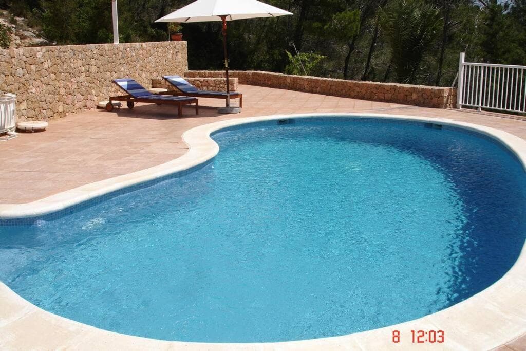 beautiful views with pool in ibiza — 5