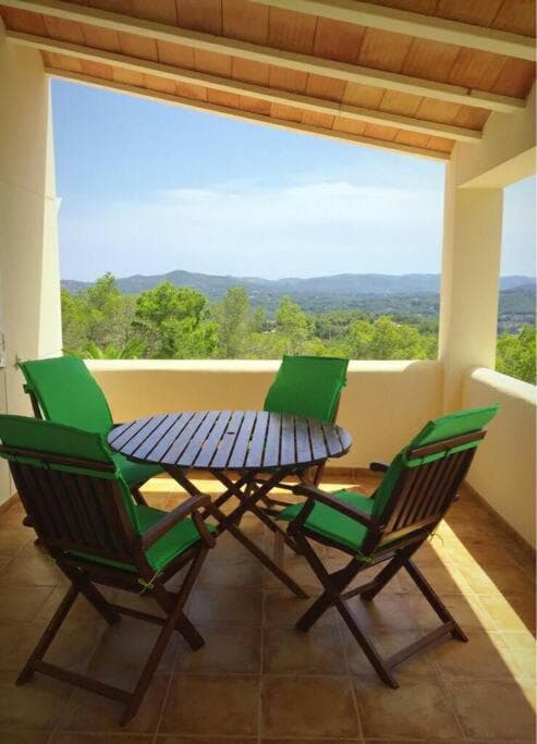 beautiful views with pool in ibiza — 12
