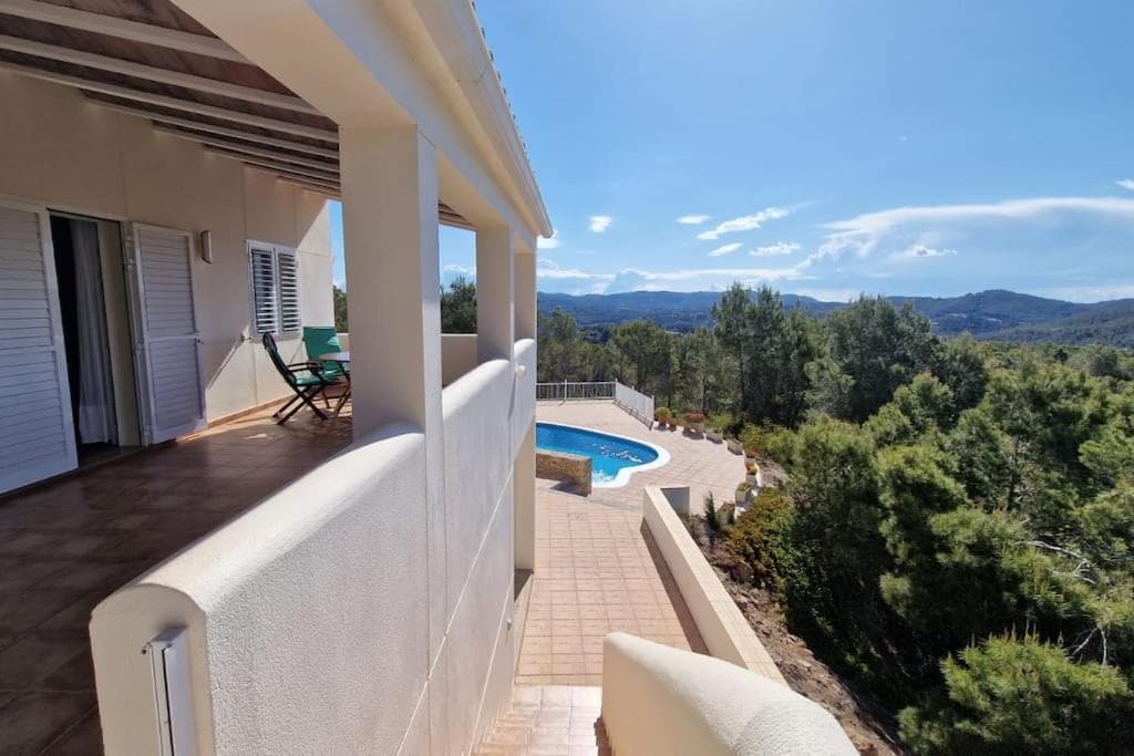 beautiful views with pool in ibiza — 17