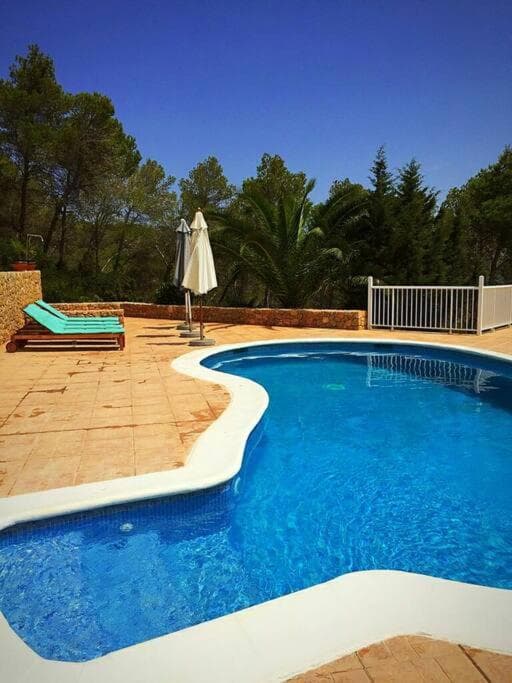 beautiful views with pool in ibiza — 20